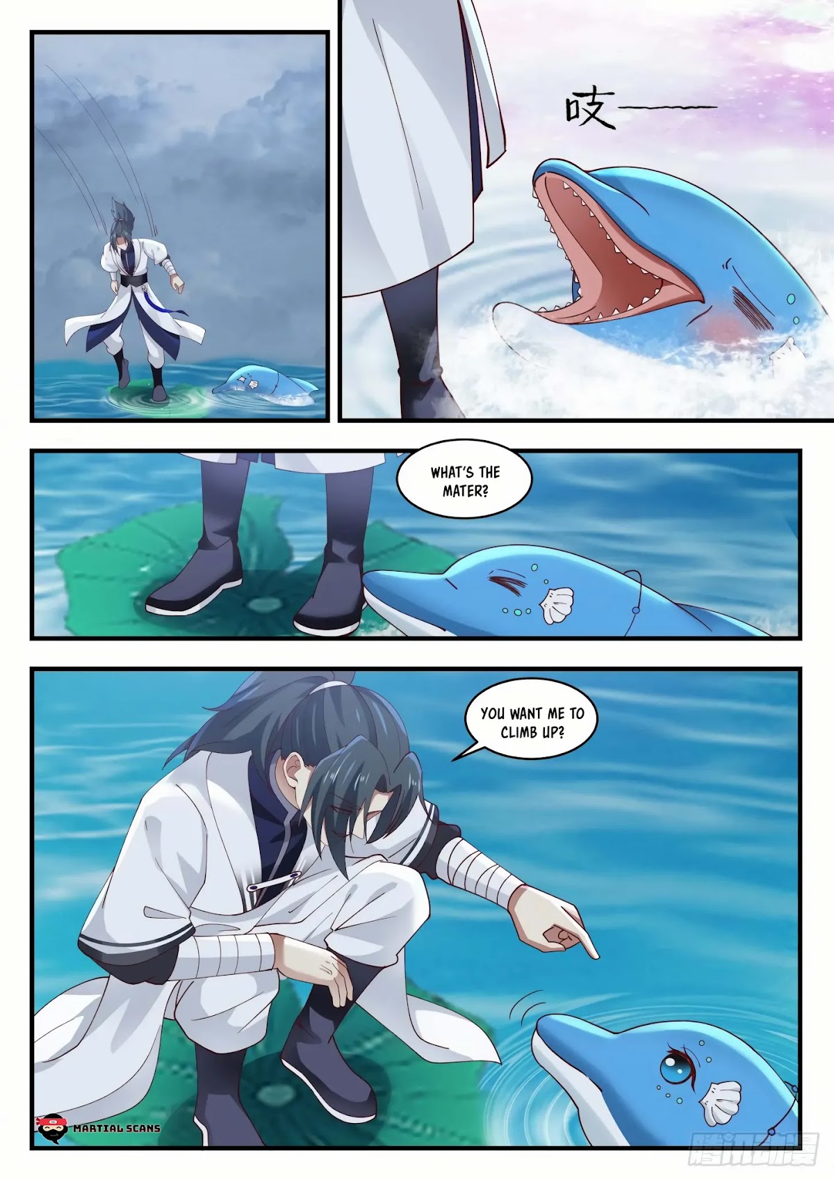 Martial Peak Chapter 1431 page 9 - Chapter 1431: Little Dolphin