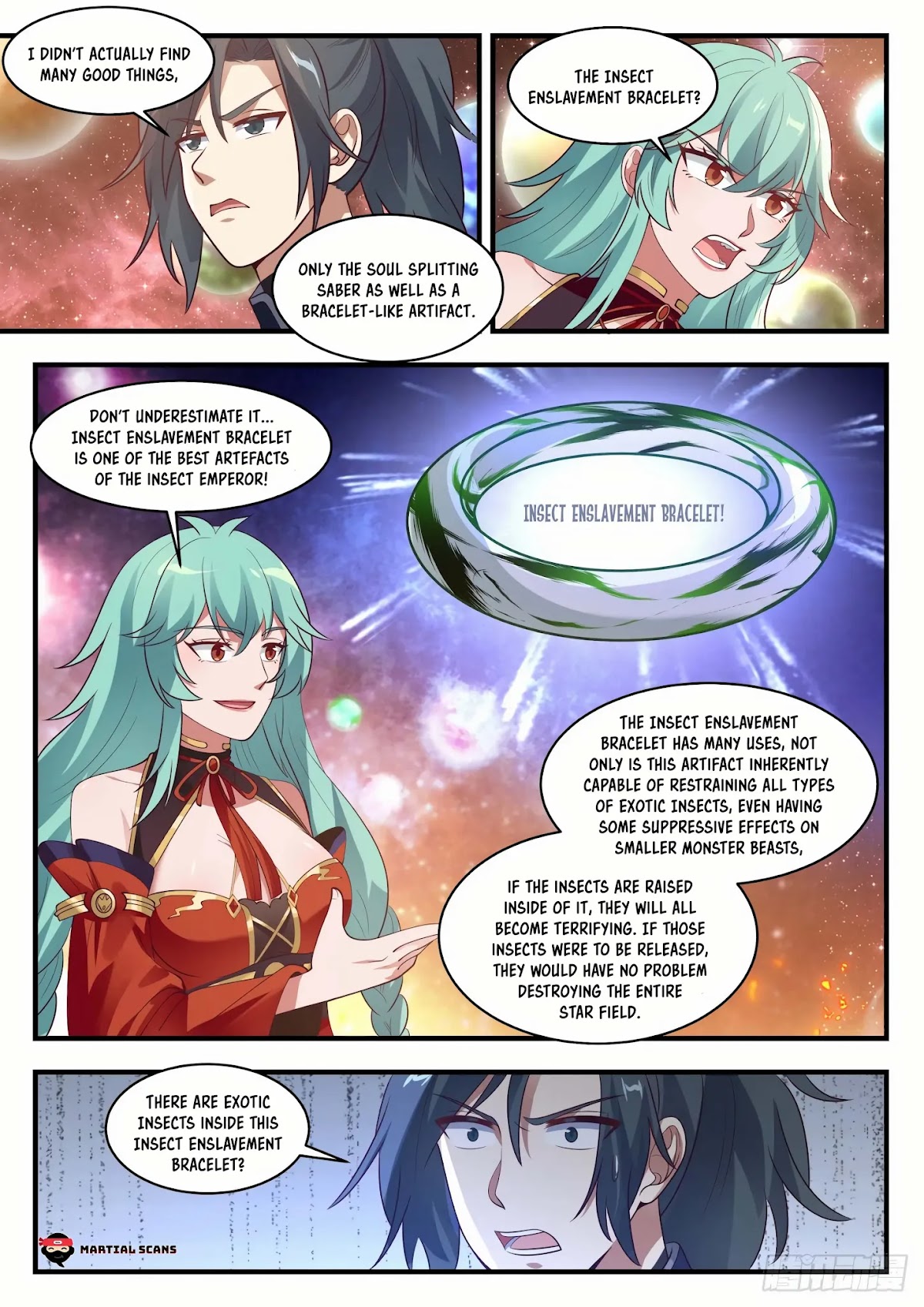 Martial Peak Chapter 1438 page 6 - Chapter 1438: Insect Enslavement Bracelet
