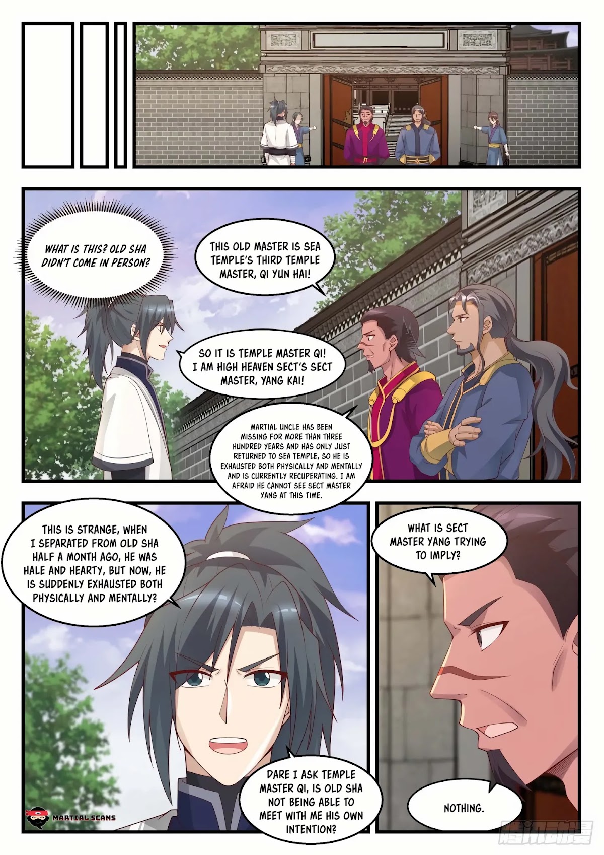 Martial Peak Chapter 1439 page 3 - Chapter 1439: A Mere Spirit Array