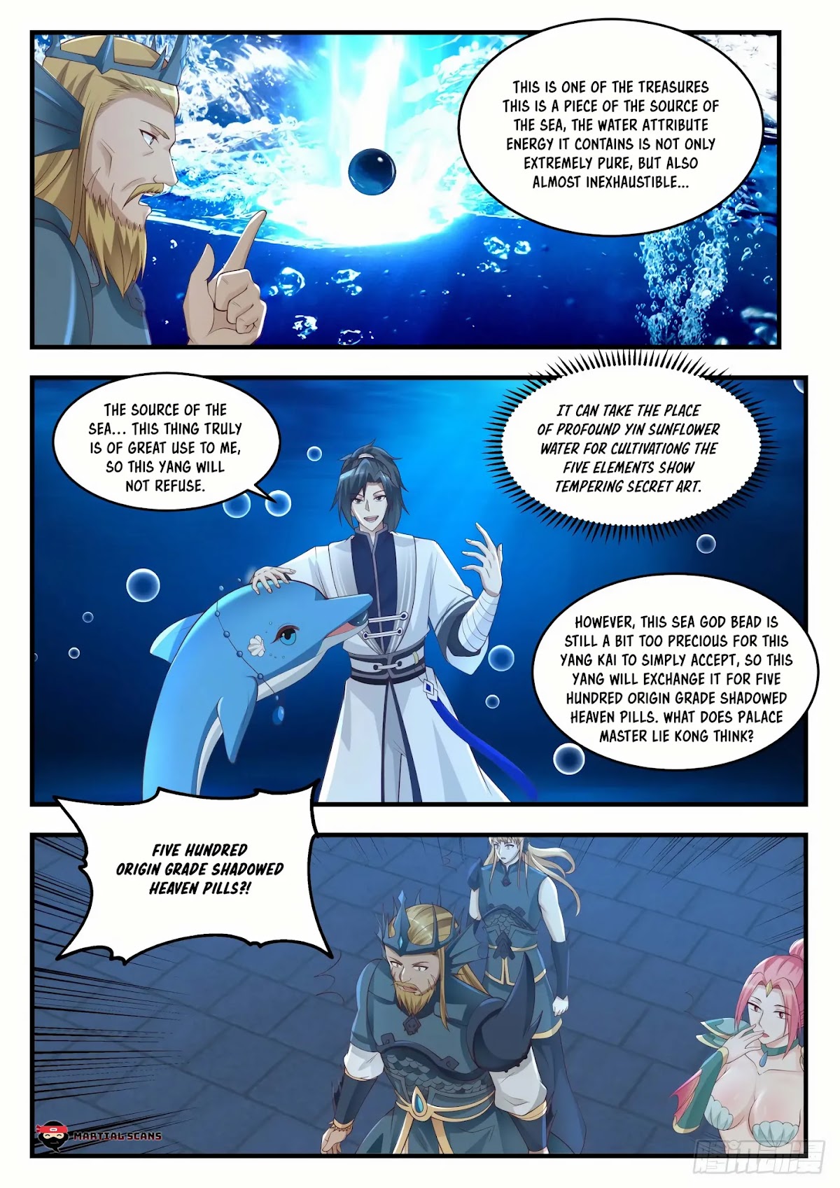 Martial Peak Chapter 1440 page 10 - Chapter 1440: Sea God Bead