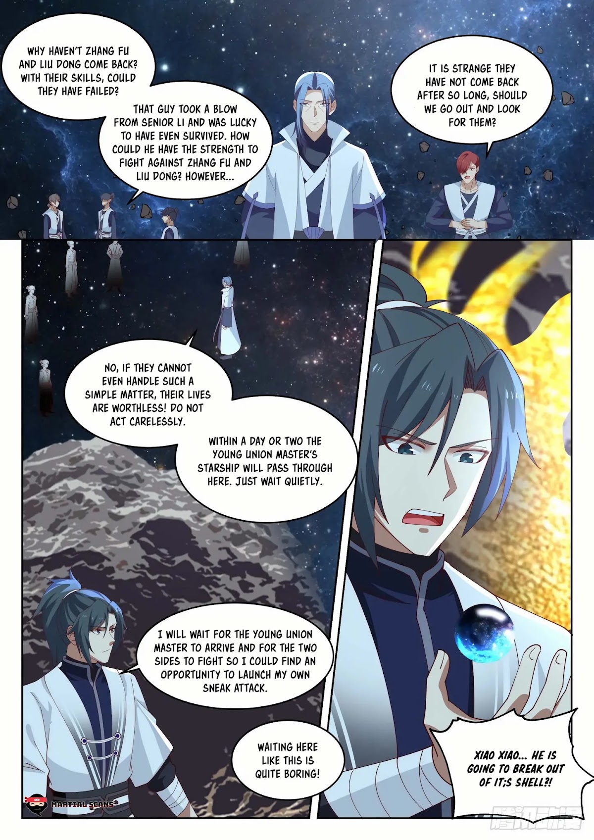 Martial Peak Chapter 1444 page 13 - Chapter 1444: Universe Sword Body