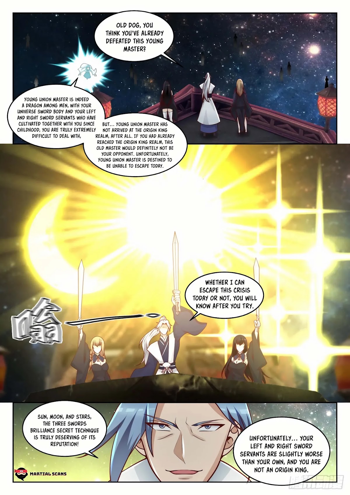 Martial Peak Chapter 1445 page 9 - Chapter 1445: Three Swords Brilliance Secret Technique