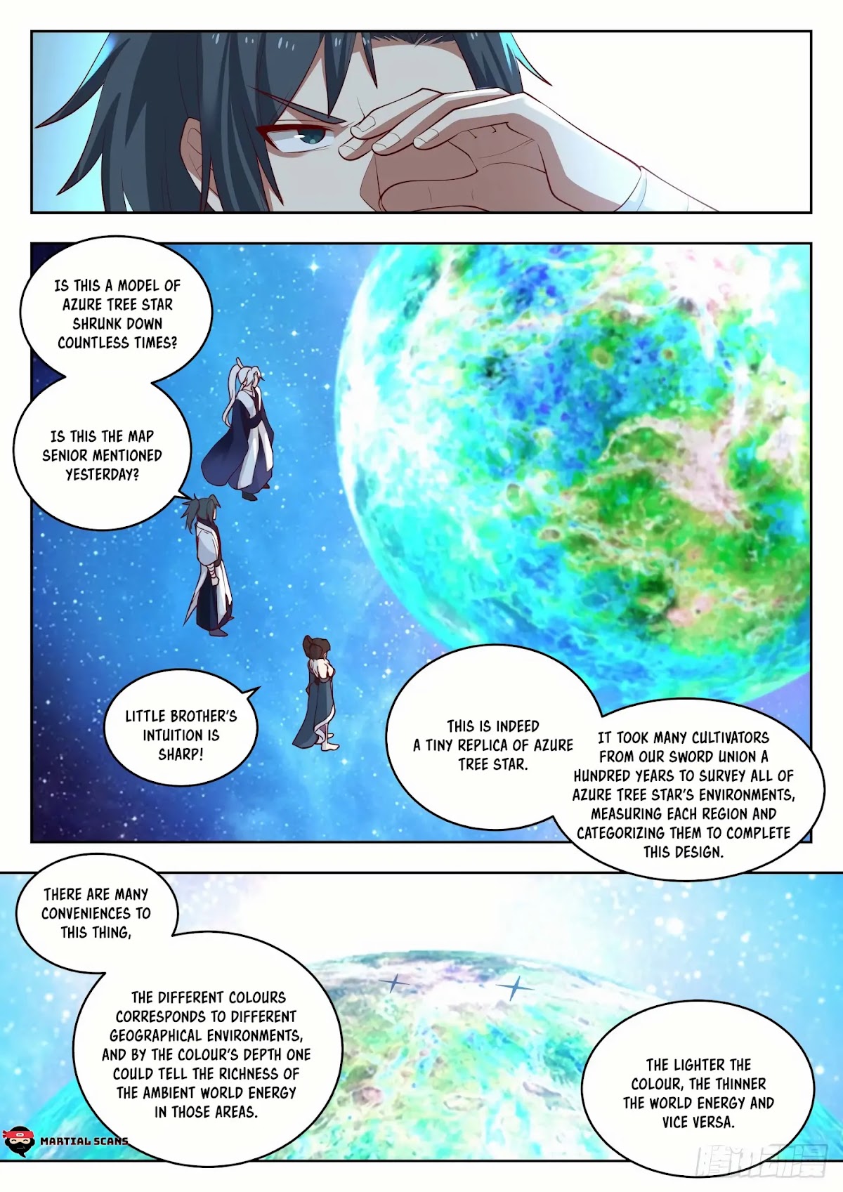Martial Peak Chapter 1449 page 10 - Chapter 1449: Azure Tree Star