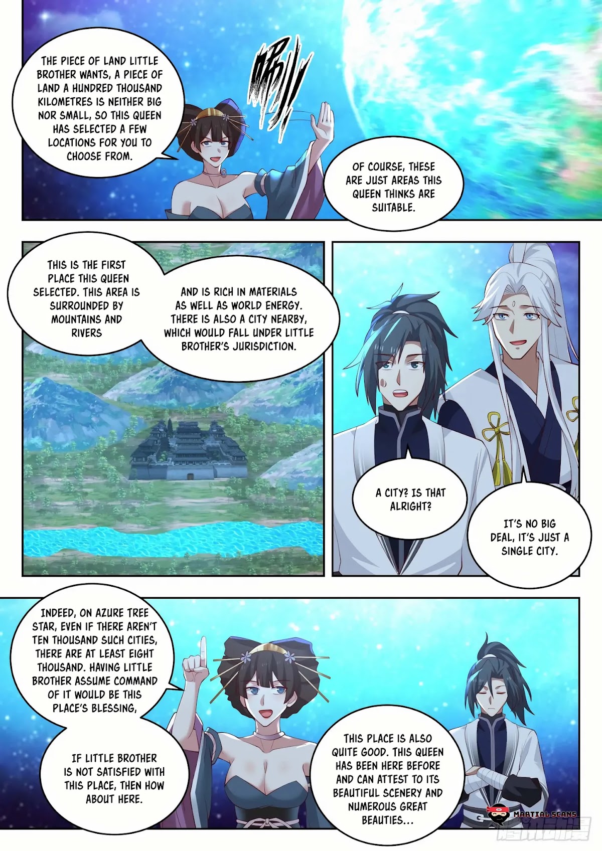 Martial Peak Chapter 1449 page 11 - Chapter 1449: Azure Tree Star
