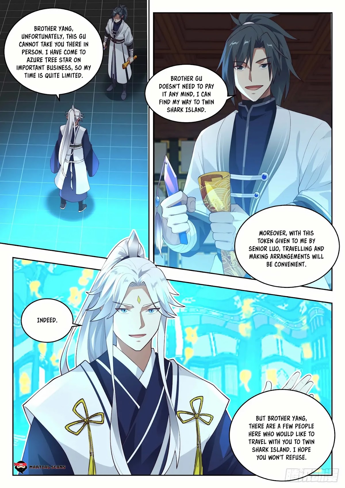 Martial Peak Chapter 1449 page 13 - Chapter 1449: Azure Tree Star