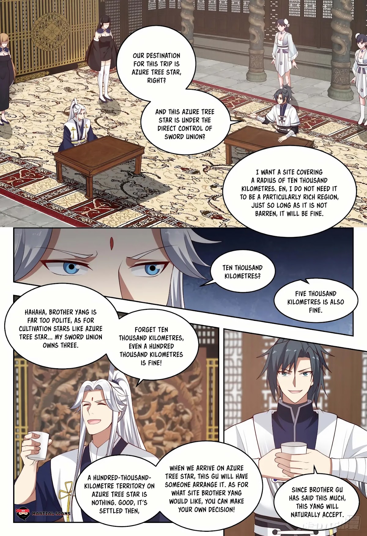Martial Peak Chapter 1449 page 2 - Chapter 1449: Azure Tree Star