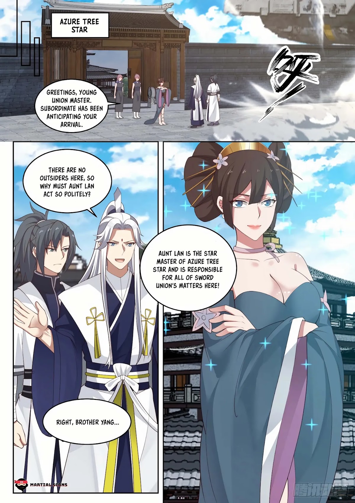 Martial Peak Chapter 1449 page 4 - Chapter 1449: Azure Tree Star