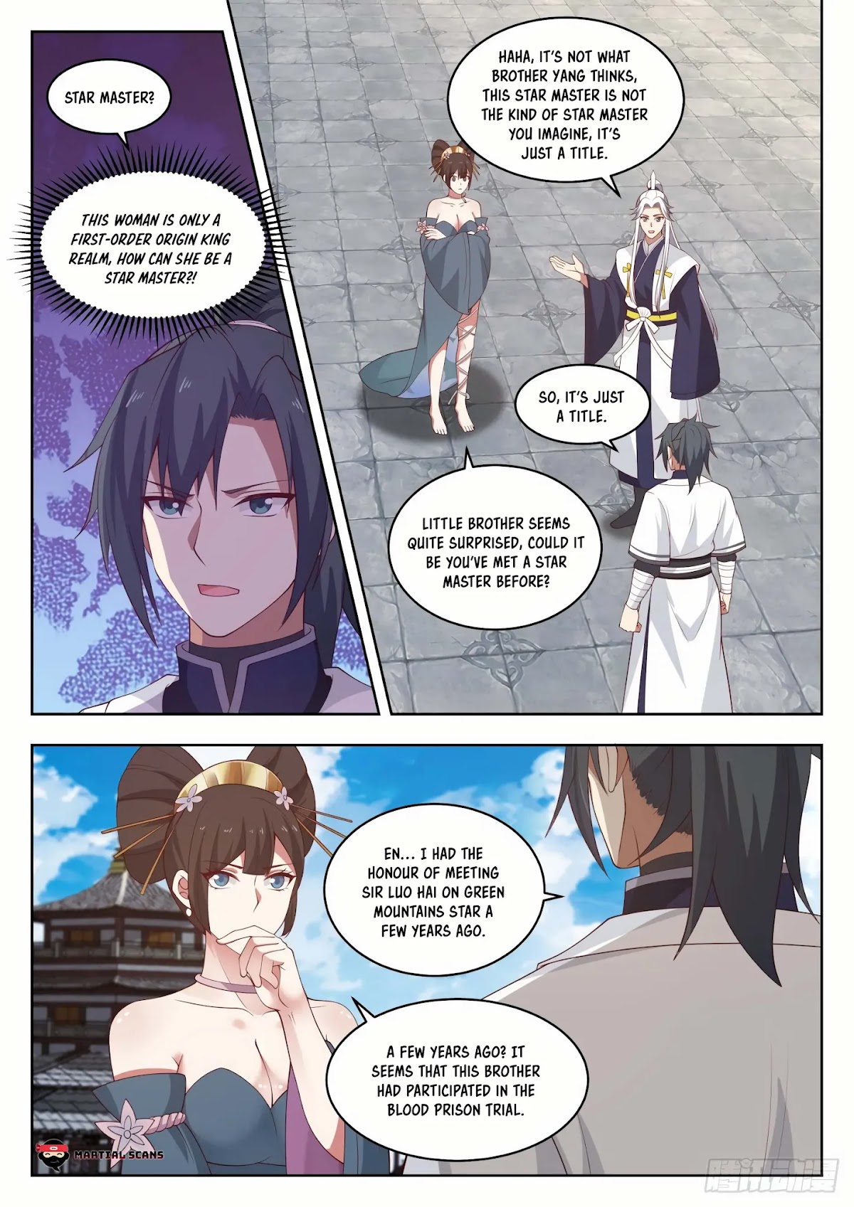 Martial Peak Chapter 1449 page 5 - Chapter 1449: Azure Tree Star