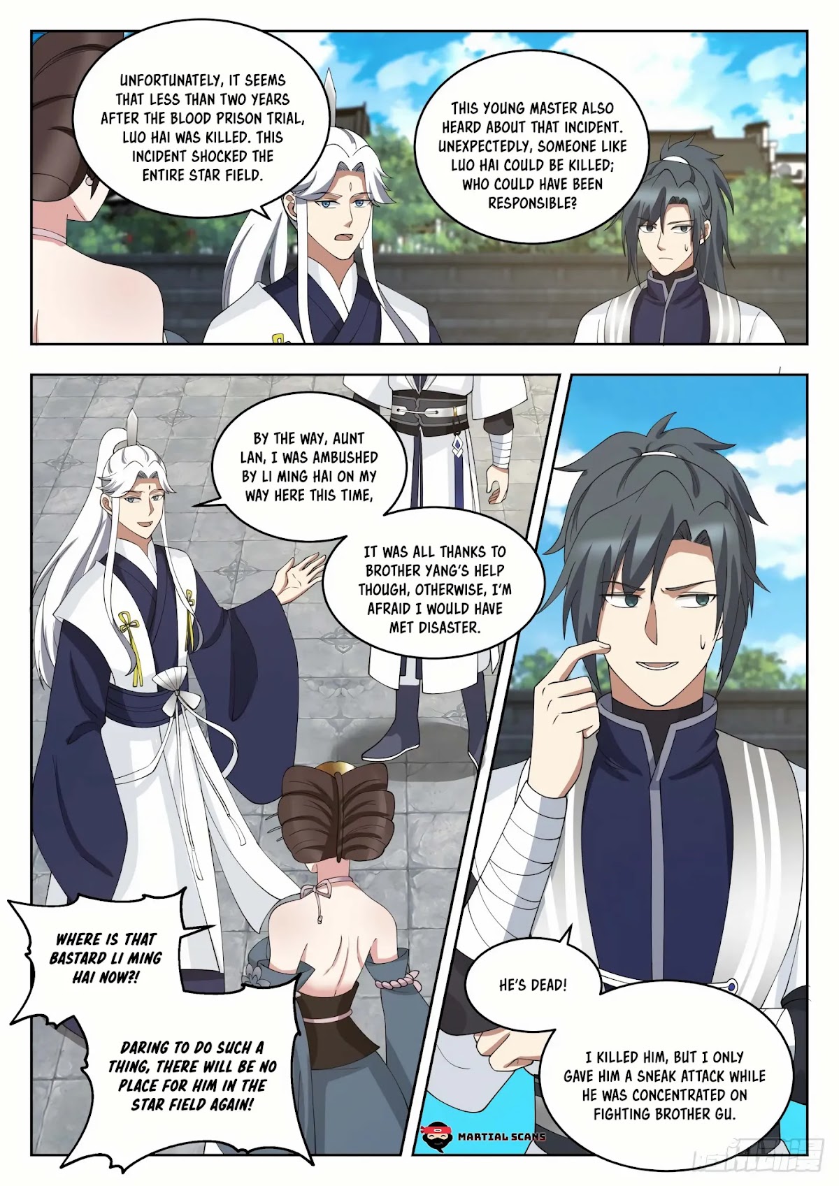 Martial Peak Chapter 1449 page 6 - Chapter 1449: Azure Tree Star