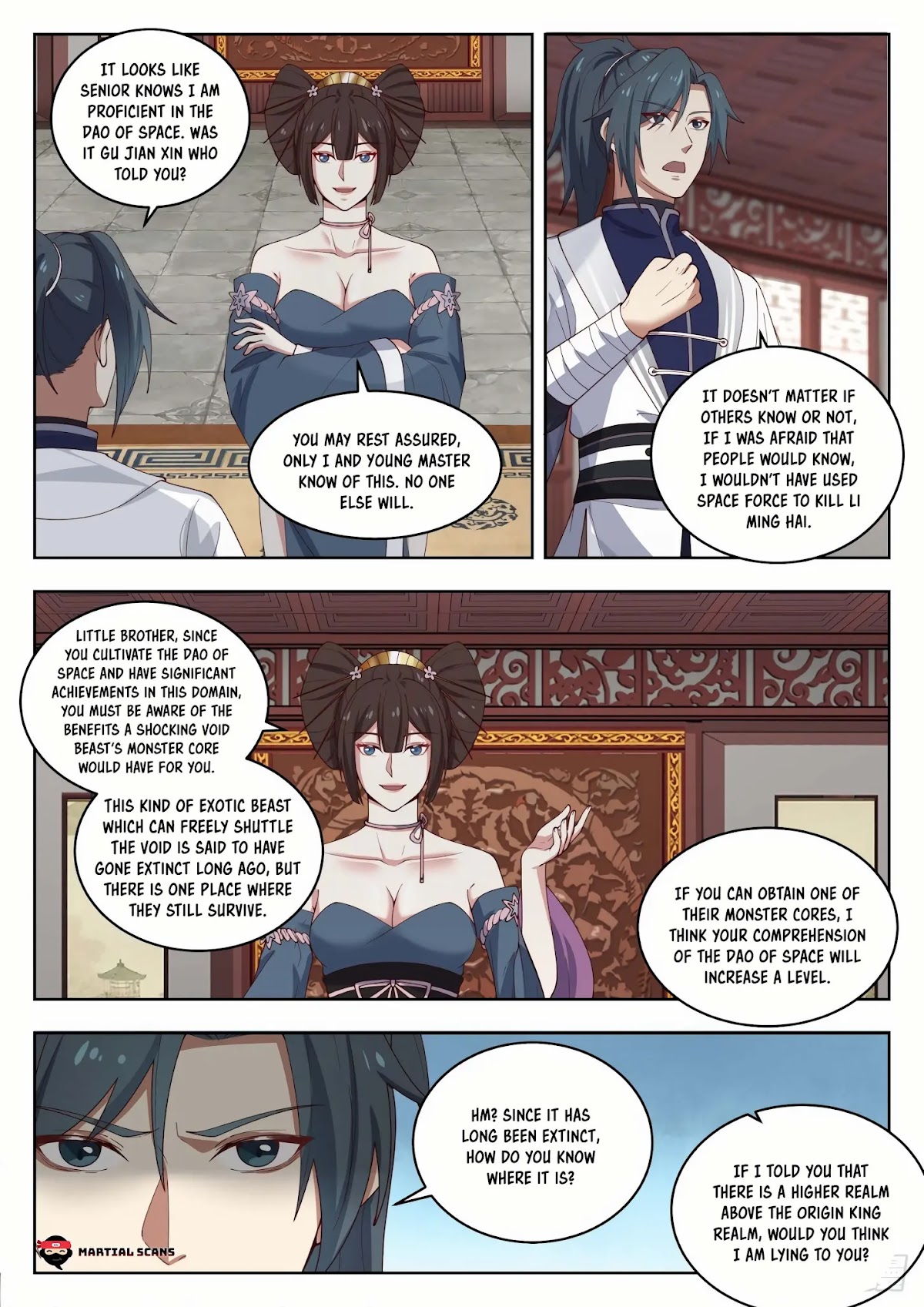 Martial Peak Chapter 1450 page 10 - Chapter 1450: Luo Lan’s Visit