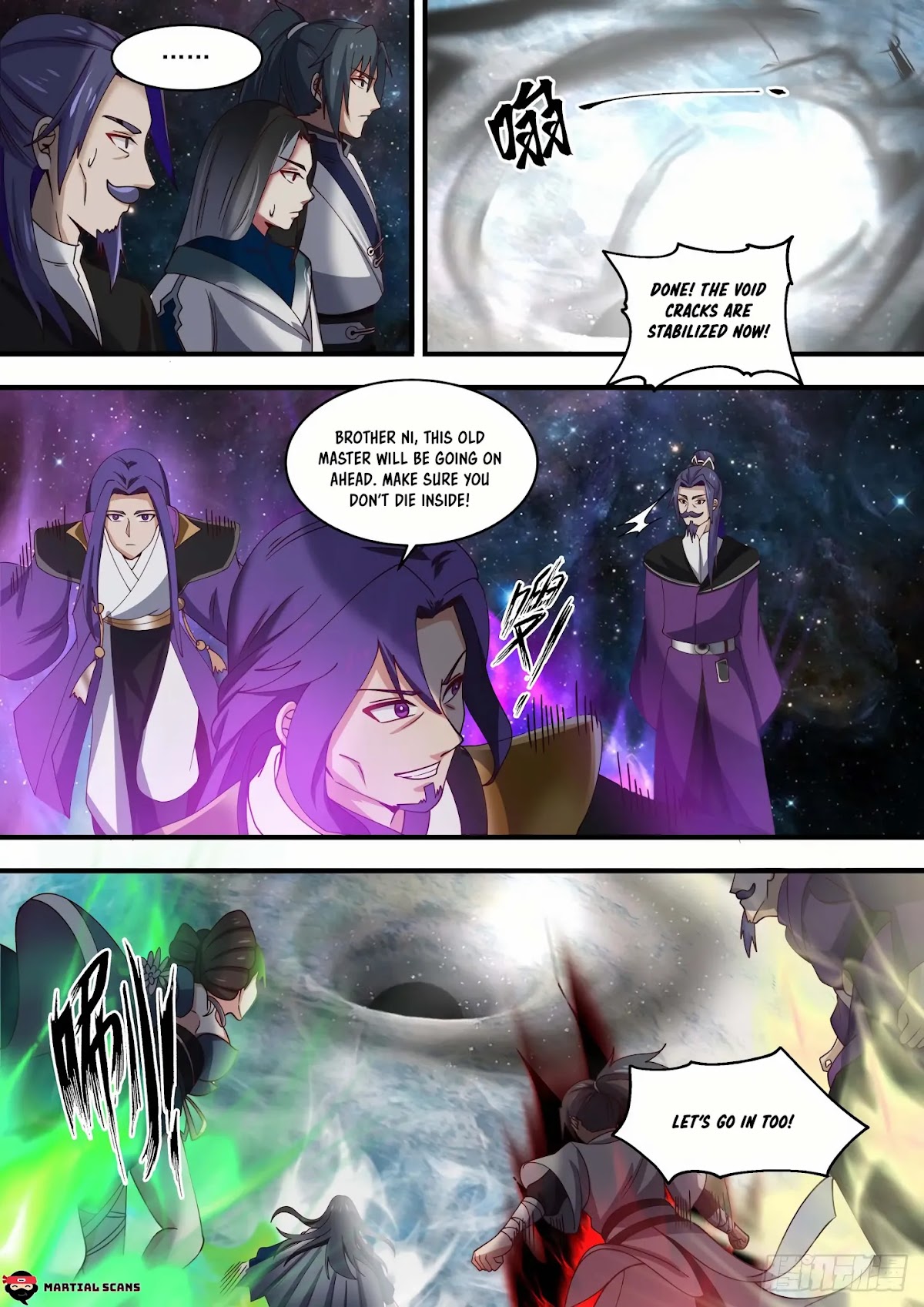 Martial Peak Chapter 1452 page 11 - Chapter 1452: Masters Floating About Like Clouds