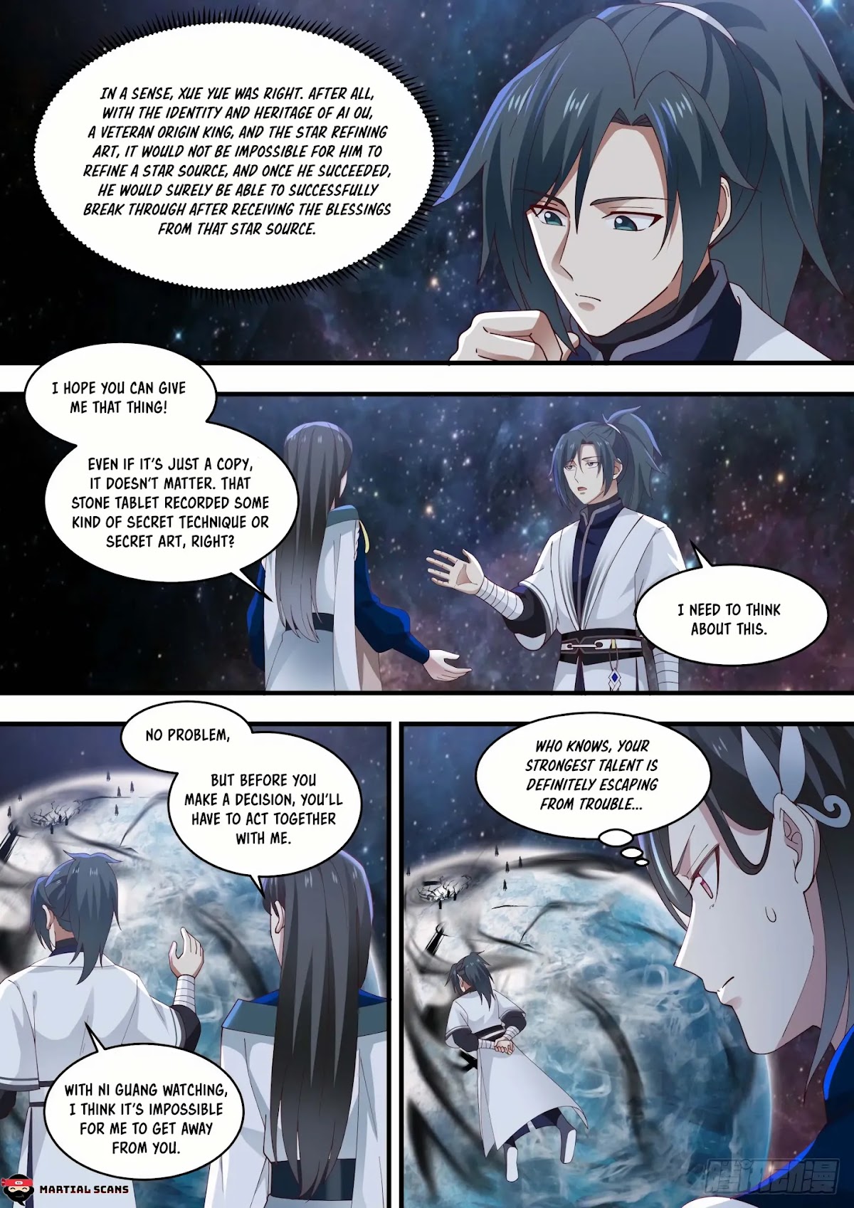 Martial Peak Chapter 1452 page 5 - Chapter 1452: Masters Floating About Like Clouds