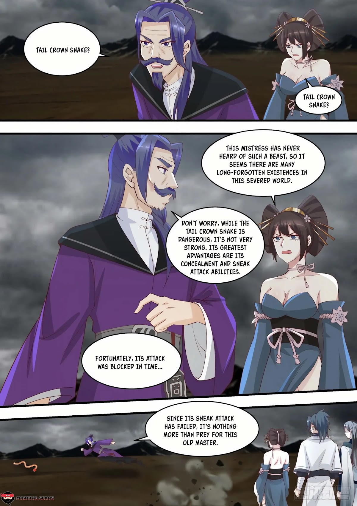 Martial Peak Chapter 1456 page 4 - Chapter 1456: Tail Crown Snake