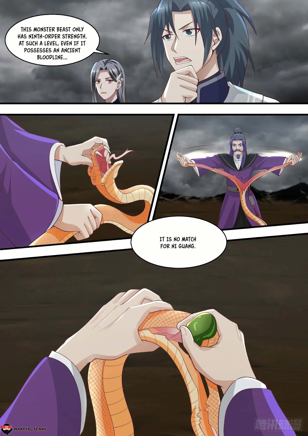 Martial Peak Chapter 1456 page 5 - Chapter 1456: Tail Crown Snake
