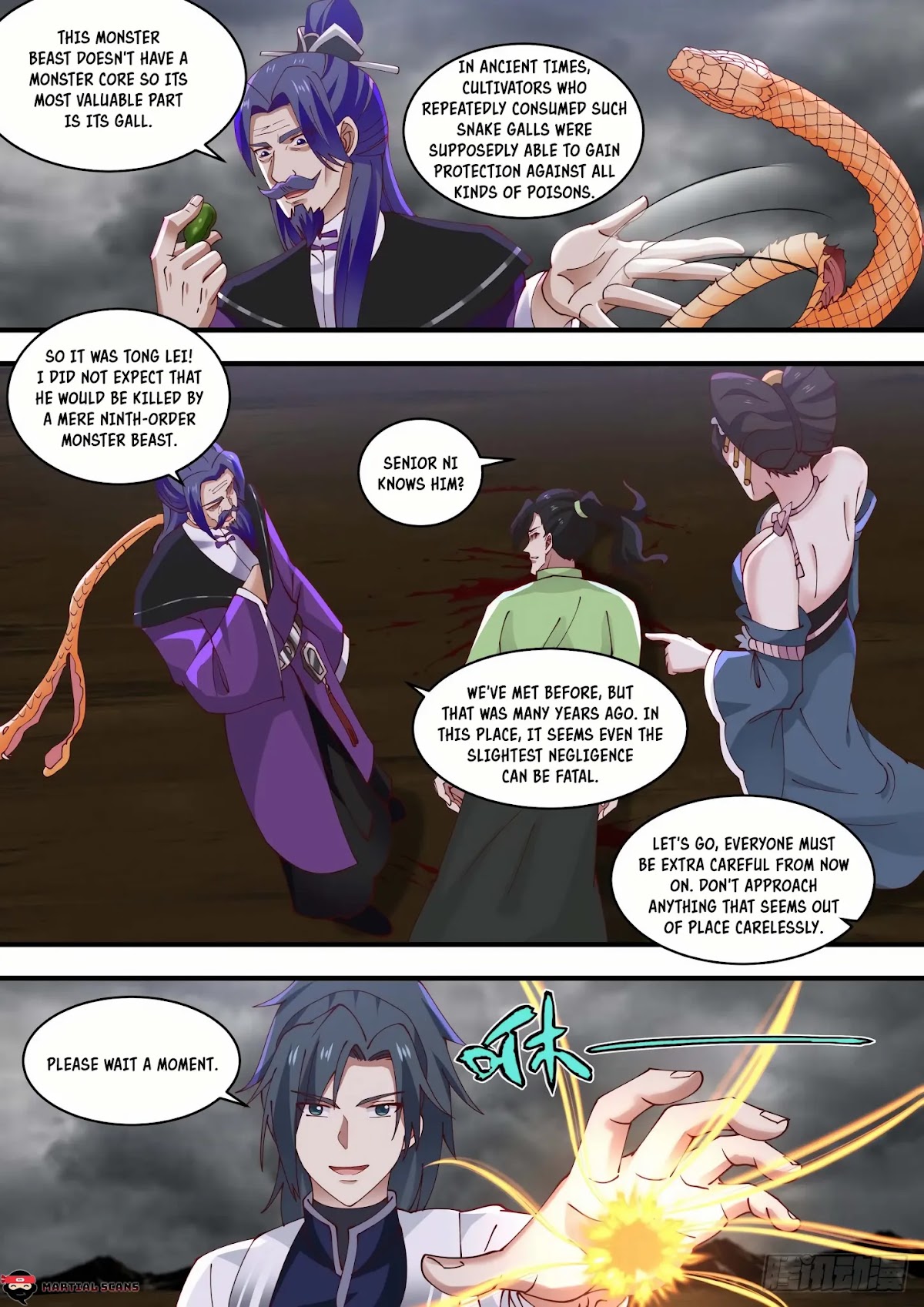 Martial Peak Chapter 1456 page 6 - Chapter 1456: Tail Crown Snake