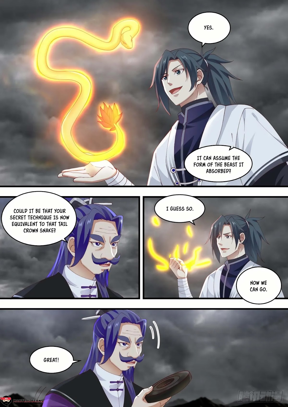 Martial Peak Chapter 1456 page 8 - Chapter 1456: Tail Crown Snake