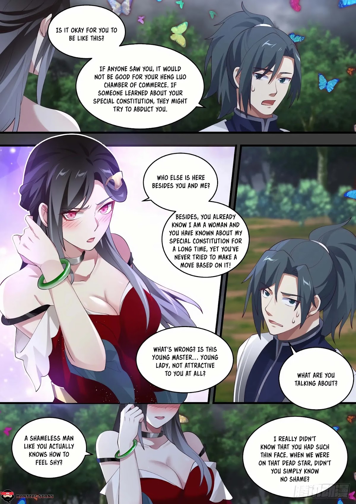 Martial Peak Chapter 1458 page 8 - Chapter 1458: You Know How To Feel Shy?
