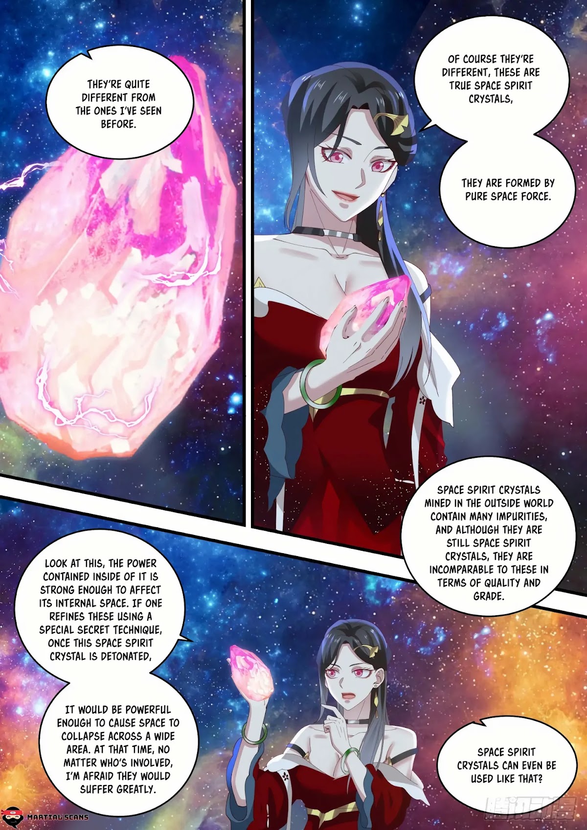 Martial Peak Chapter 1459 page 8 - Chapter 1459: True Space Spirit Crystals