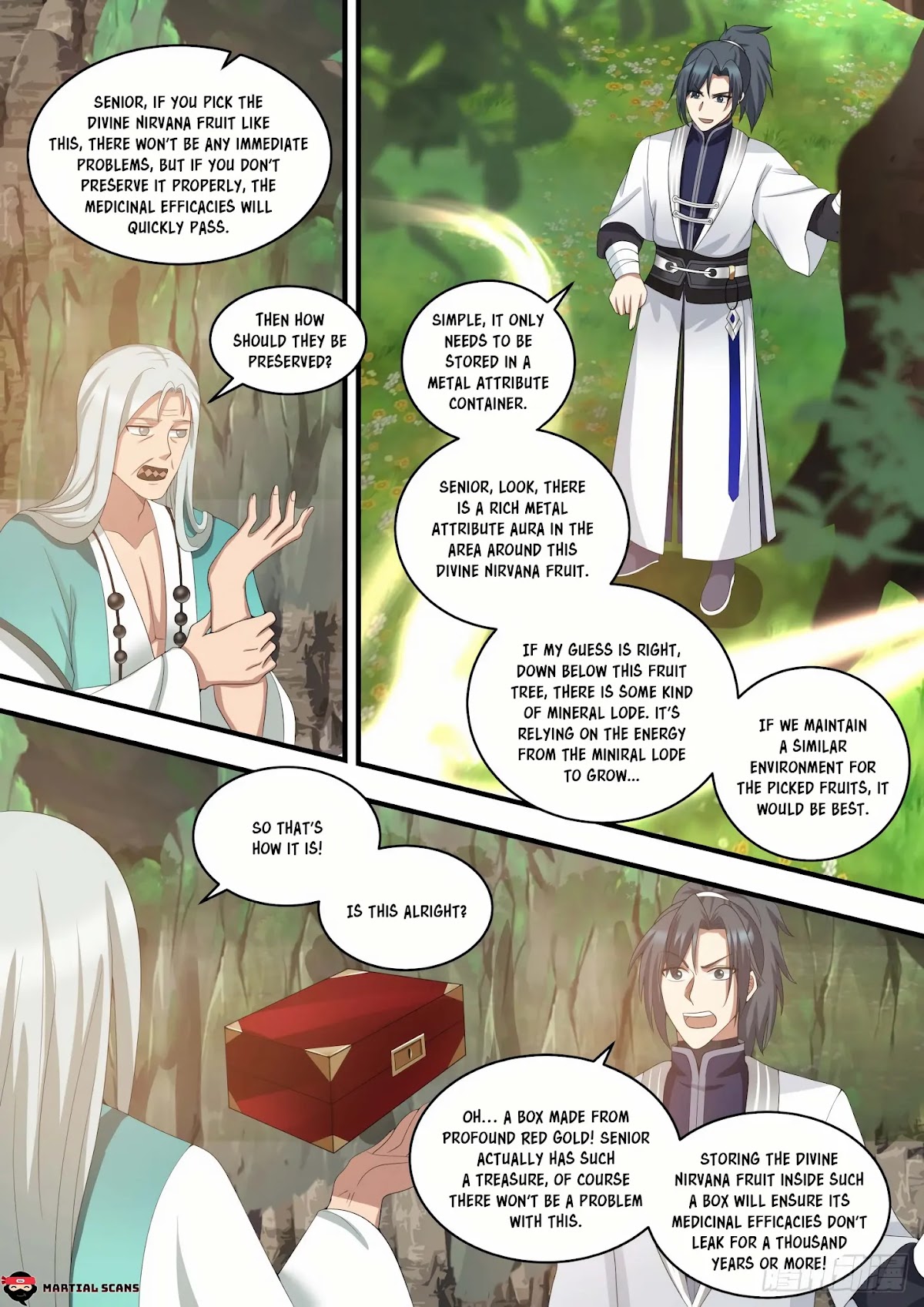 Martial Peak Chapter 1463 page 10 - Chapter 1463: Divine Nirvana Fruit & Demon Melting Iris
