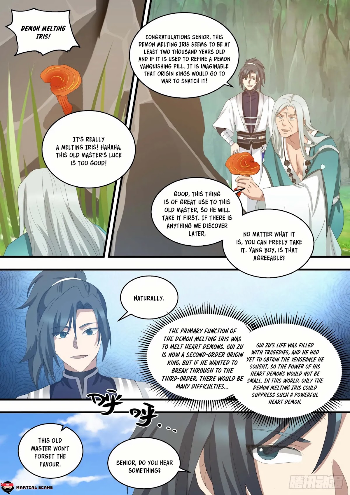 Martial Peak Chapter 1463 page 12 - Chapter 1463: Divine Nirvana Fruit & Demon Melting Iris