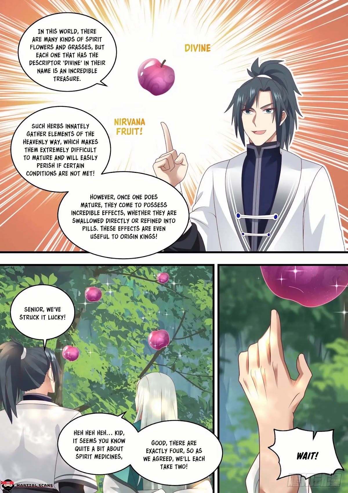 Martial Peak Chapter 1463 page 9 - Chapter 1463: Divine Nirvana Fruit & Demon Melting Iris