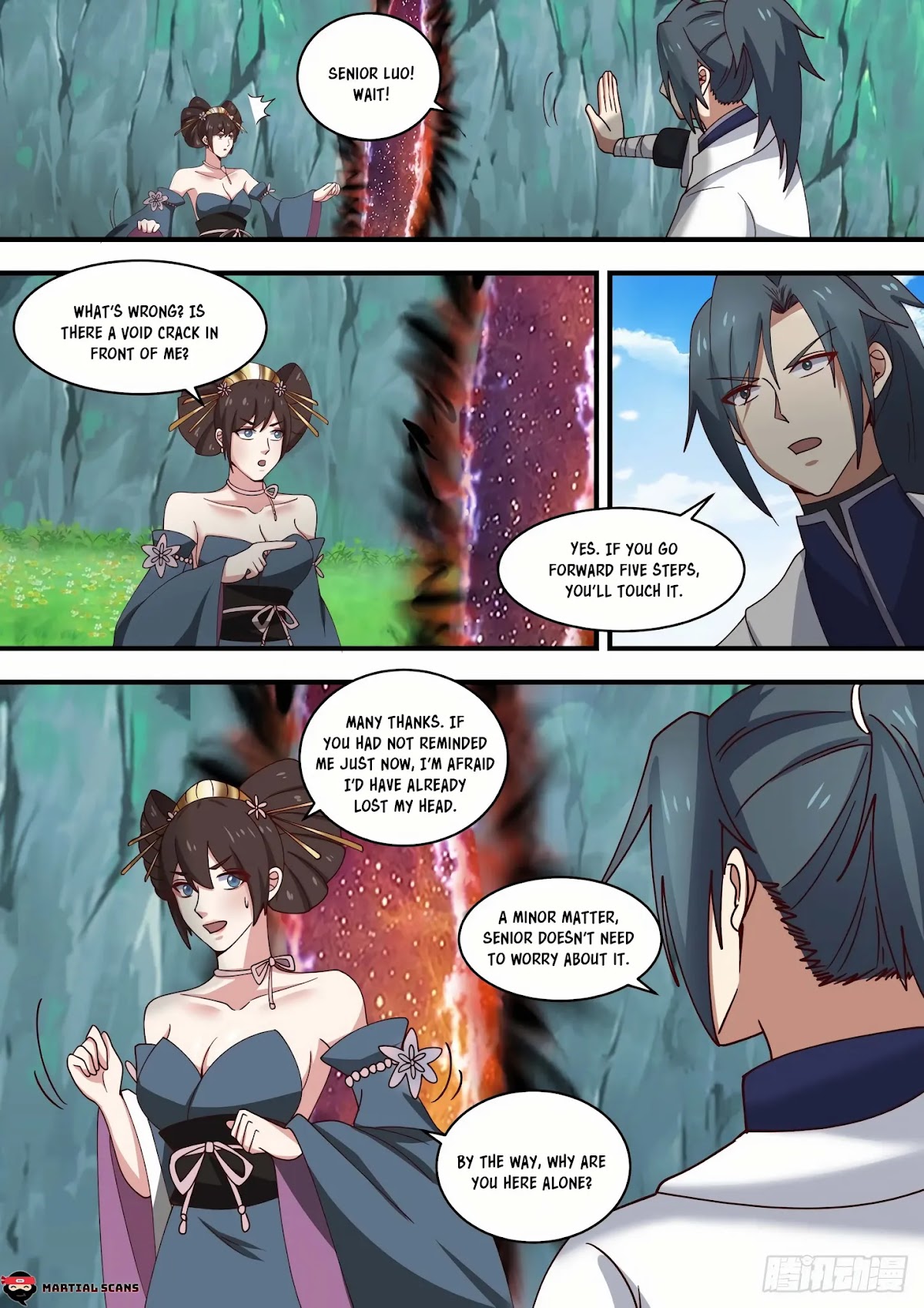 Martial Peak Chapter 1465 page 3 - Chapter 1465: A Bit Tight