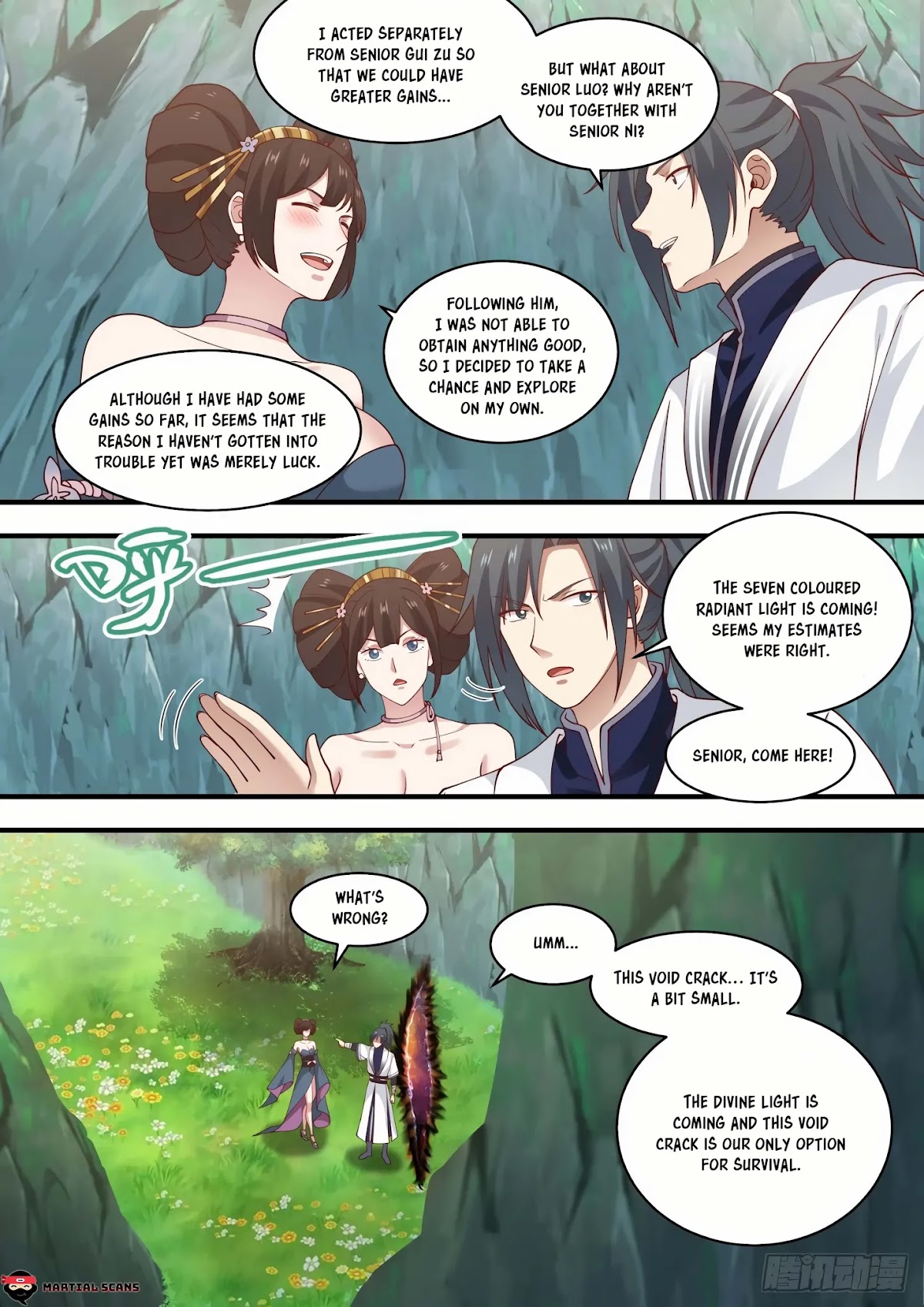 Martial Peak Chapter 1465 page 4 - Chapter 1465: A Bit Tight