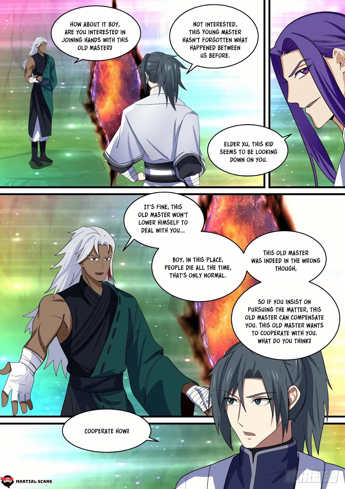 Martial Peak Chapter 1466 page 9 - Chapter 1466: I Need To Cooperate With You?