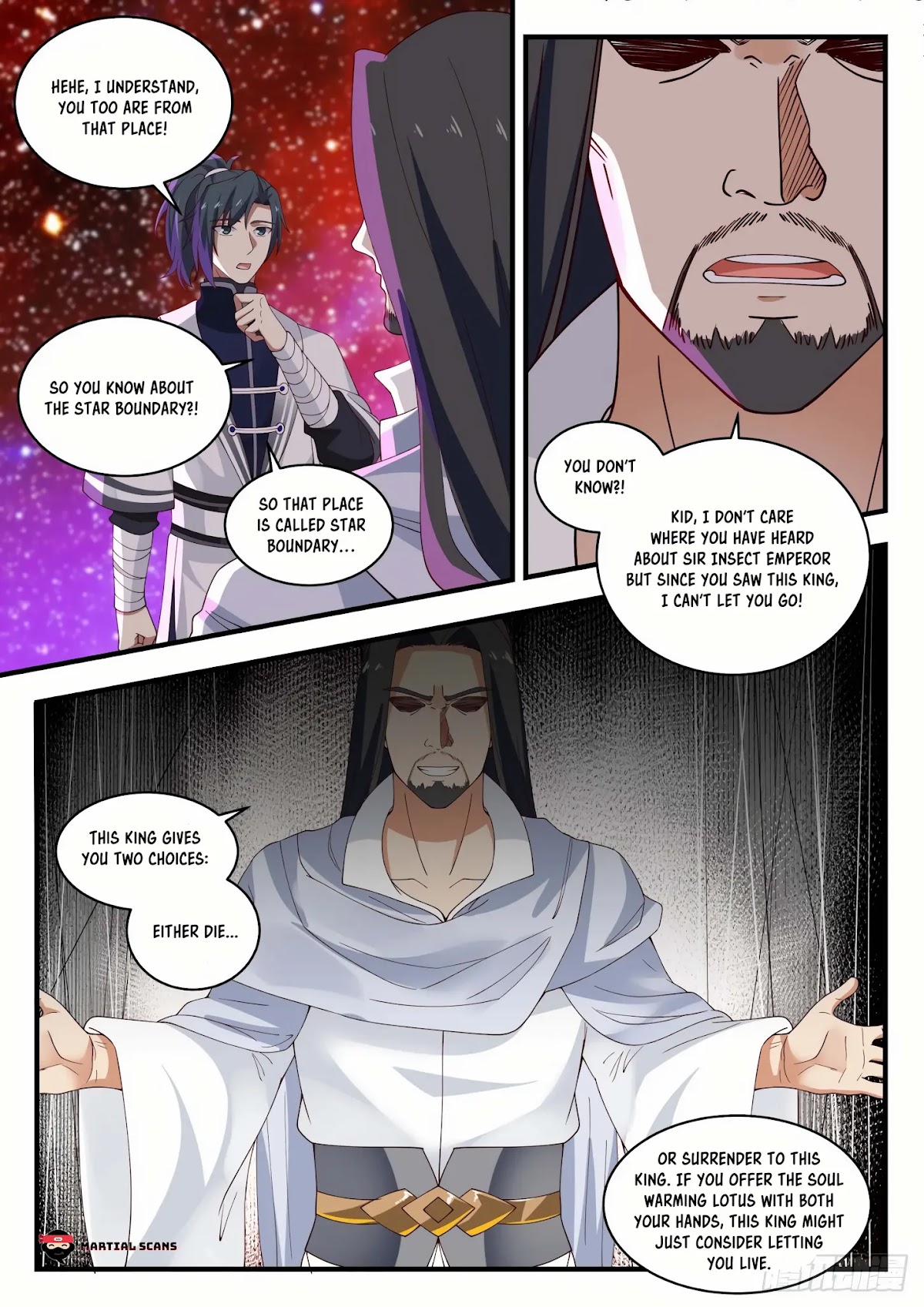 Martial Peak Chapter 1491 page 13 - Chapter 1491: I’ll Give You Two Choices