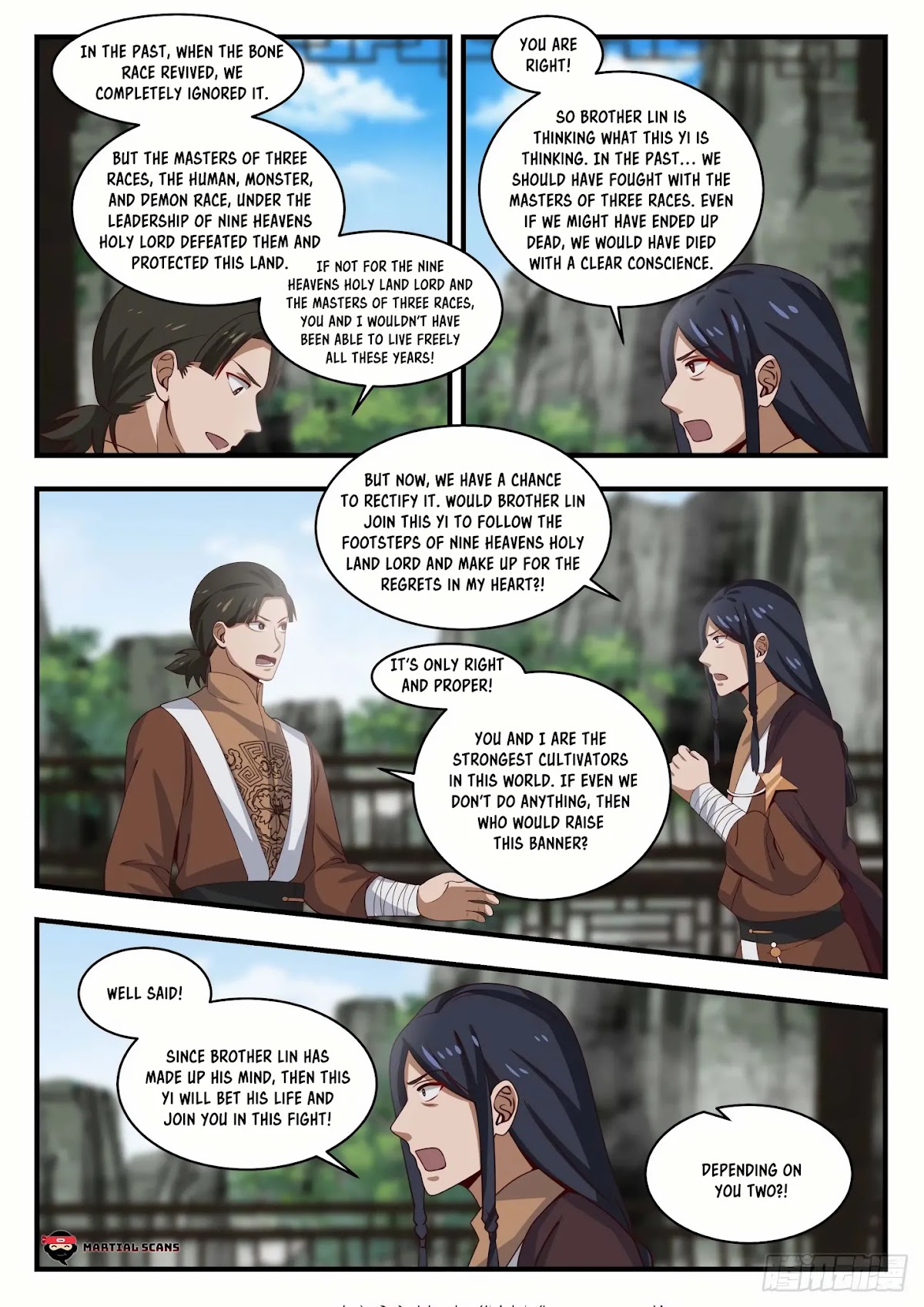 Martial Peak Chapter 1493 page 4 - Chapter 1493: Just By You Two