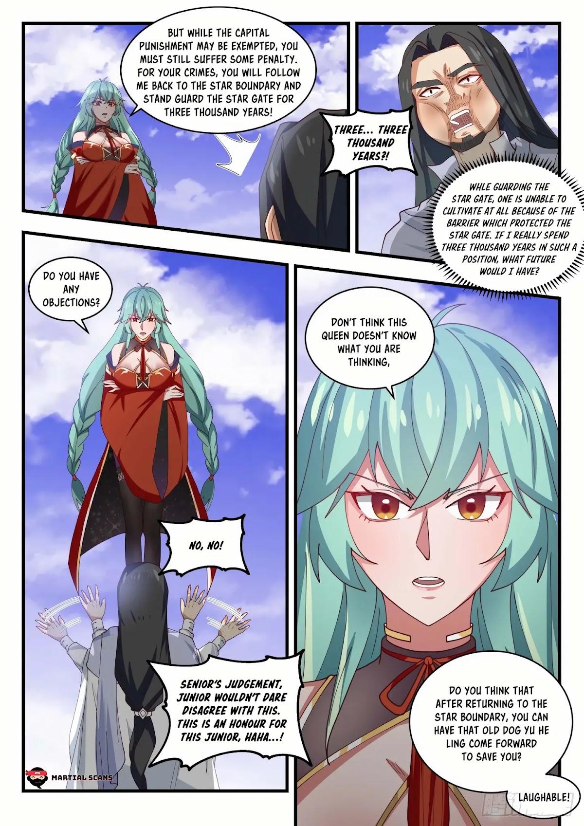 Martial Peak Chapter 1499 page 4 - Chapter 1499: Yang Yan Departs