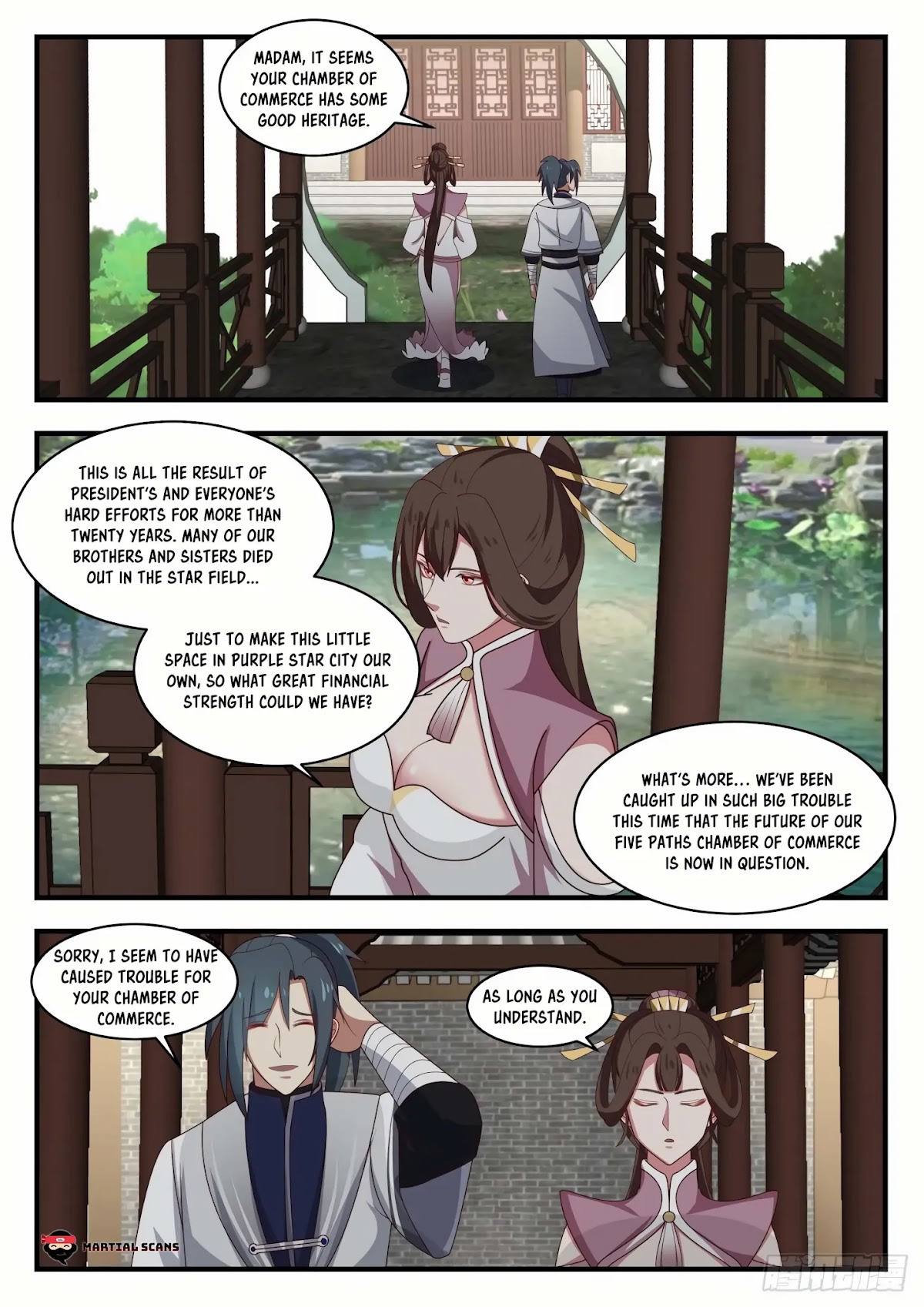 Martial Peak Chapter 1502 page 10 - Chapter 1502: Five Paths Chamber of Commerce's Trouble