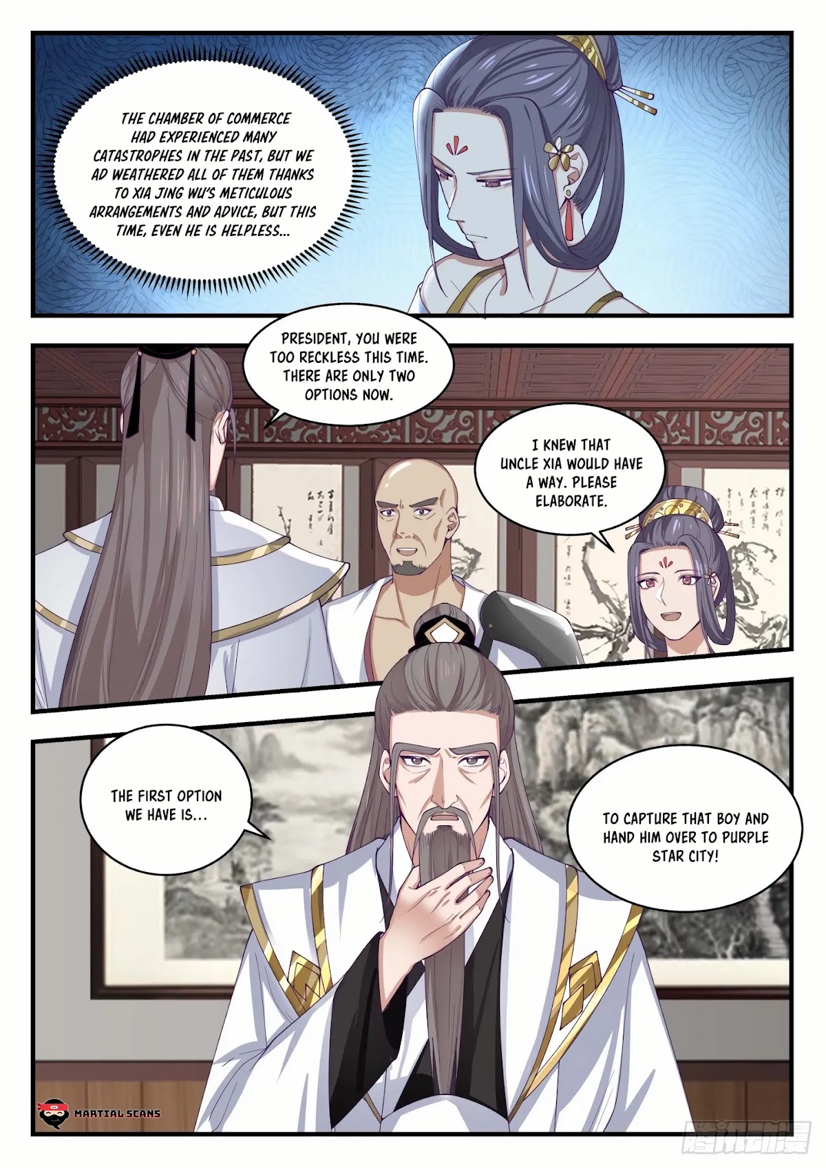 Martial Peak Chapter 1502 page 13 - Chapter 1502: Five Paths Chamber of Commerce's Trouble