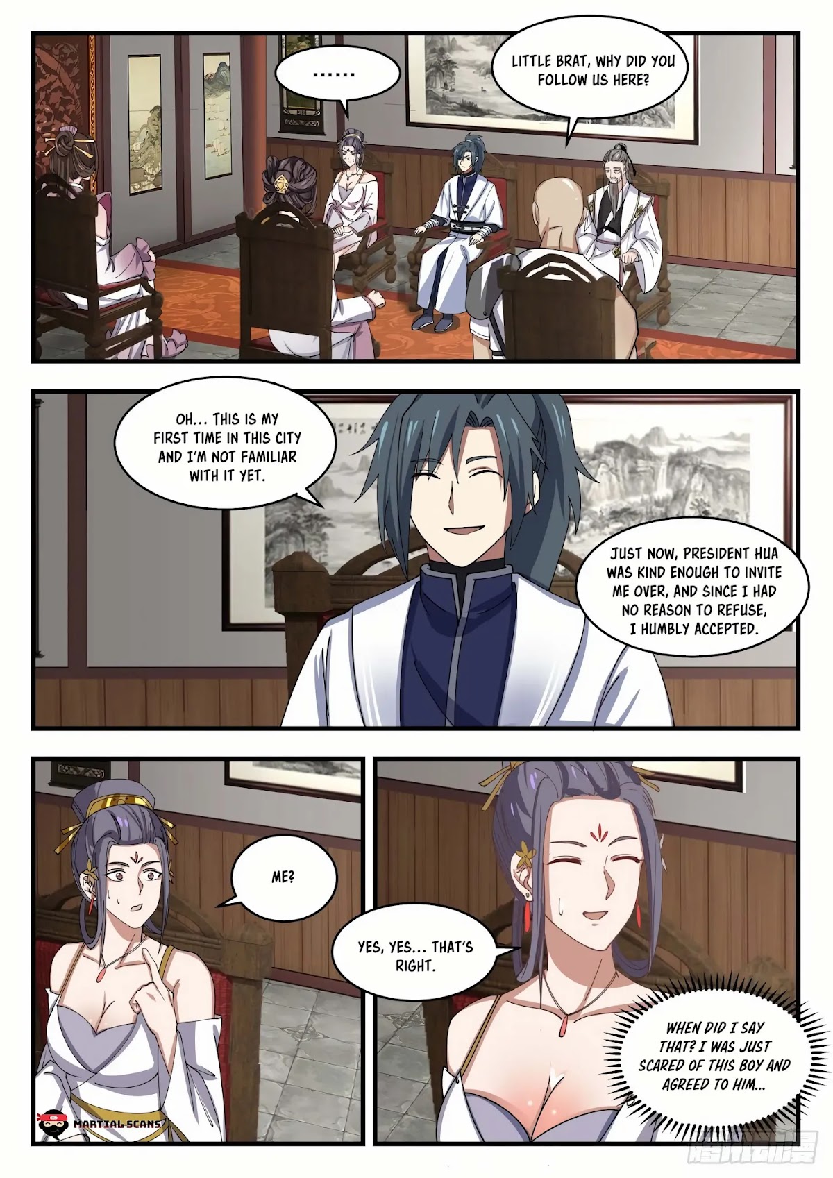 Martial Peak Chapter 1502 page 8 - Chapter 1502: Five Paths Chamber of Commerce's Trouble