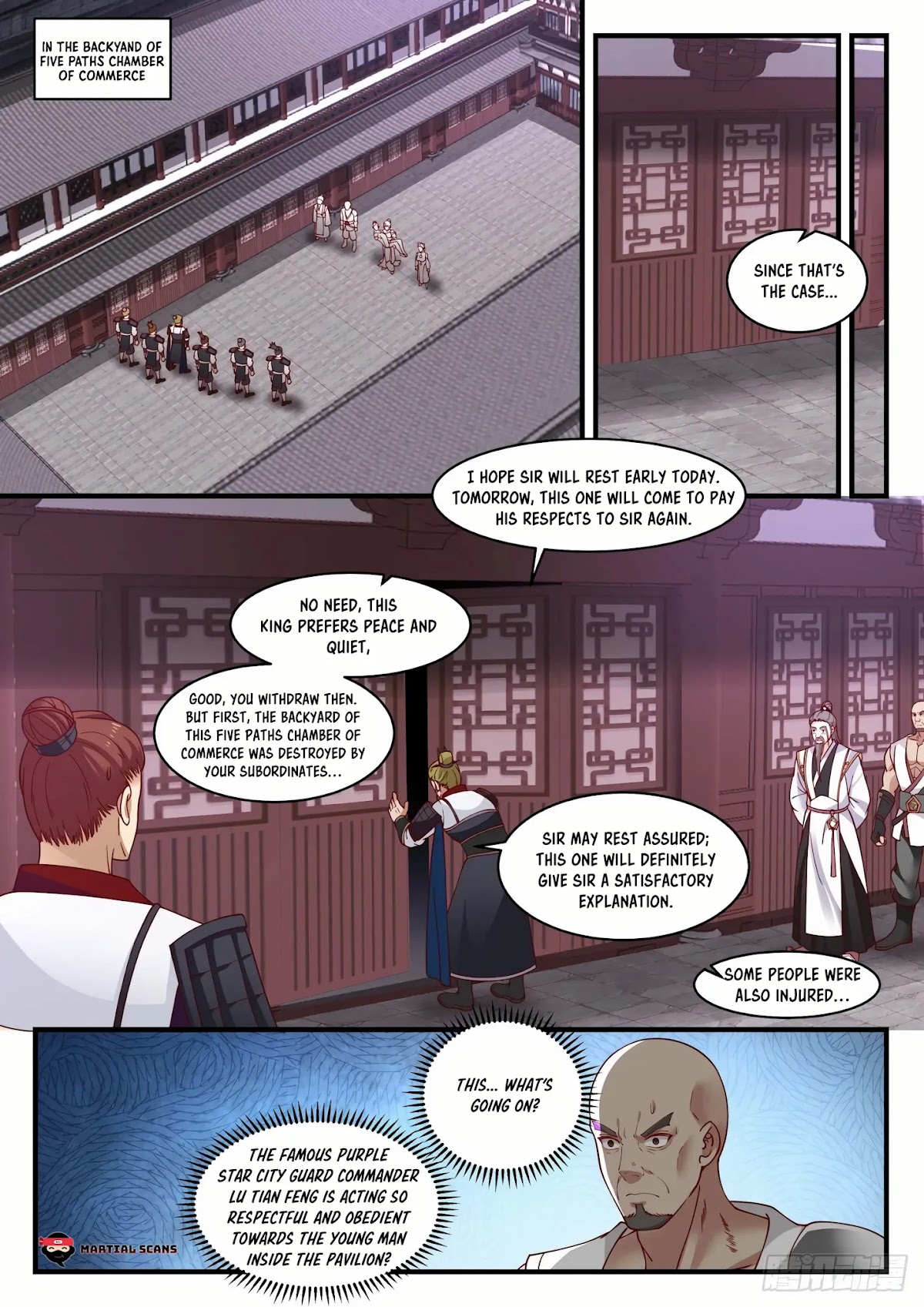 Martial Peak Chapter 1505 page 2 - Chapter 1505: Purple Star Order