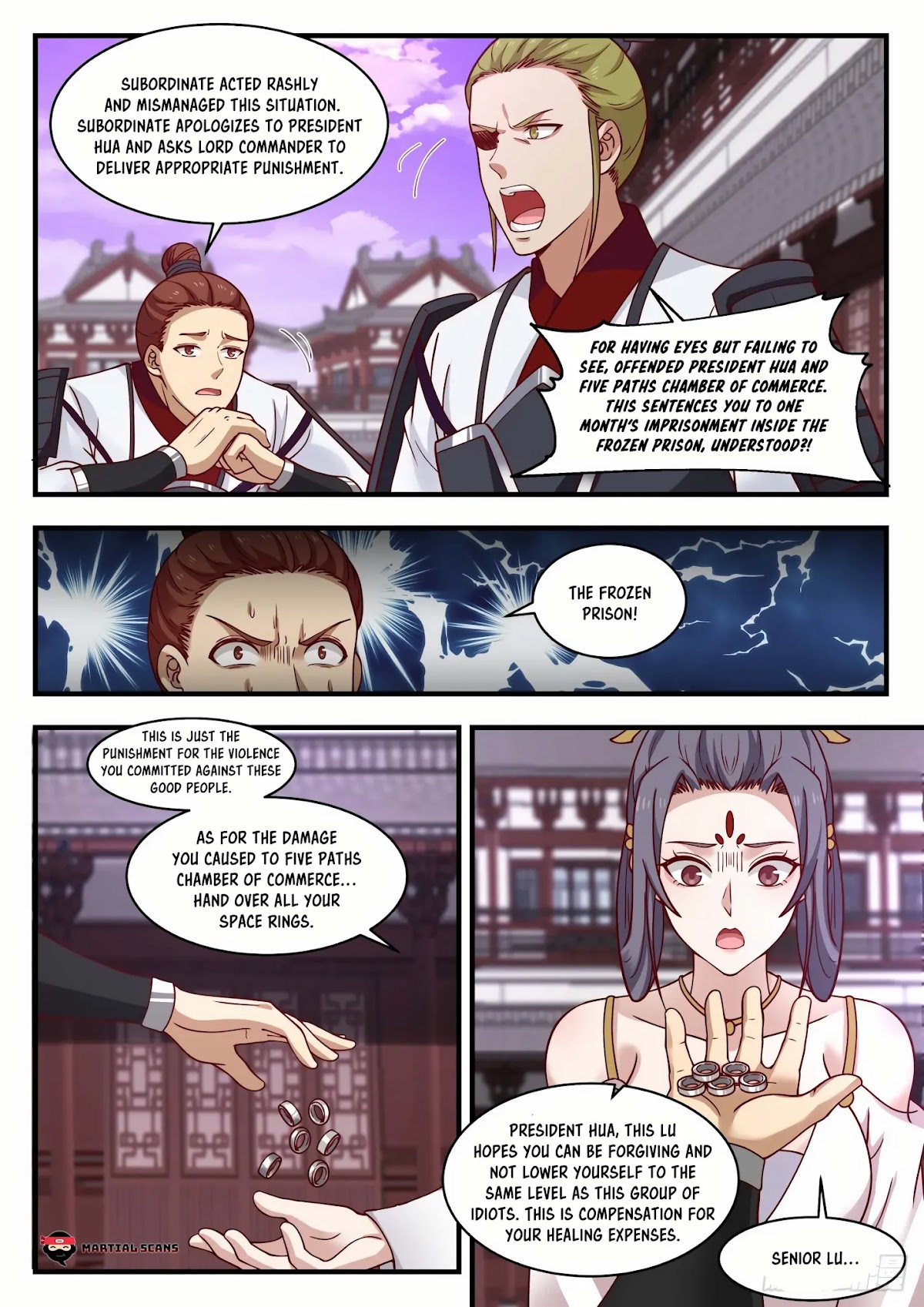 Martial Peak Chapter 1505 page 5 - Chapter 1505: Purple Star Order