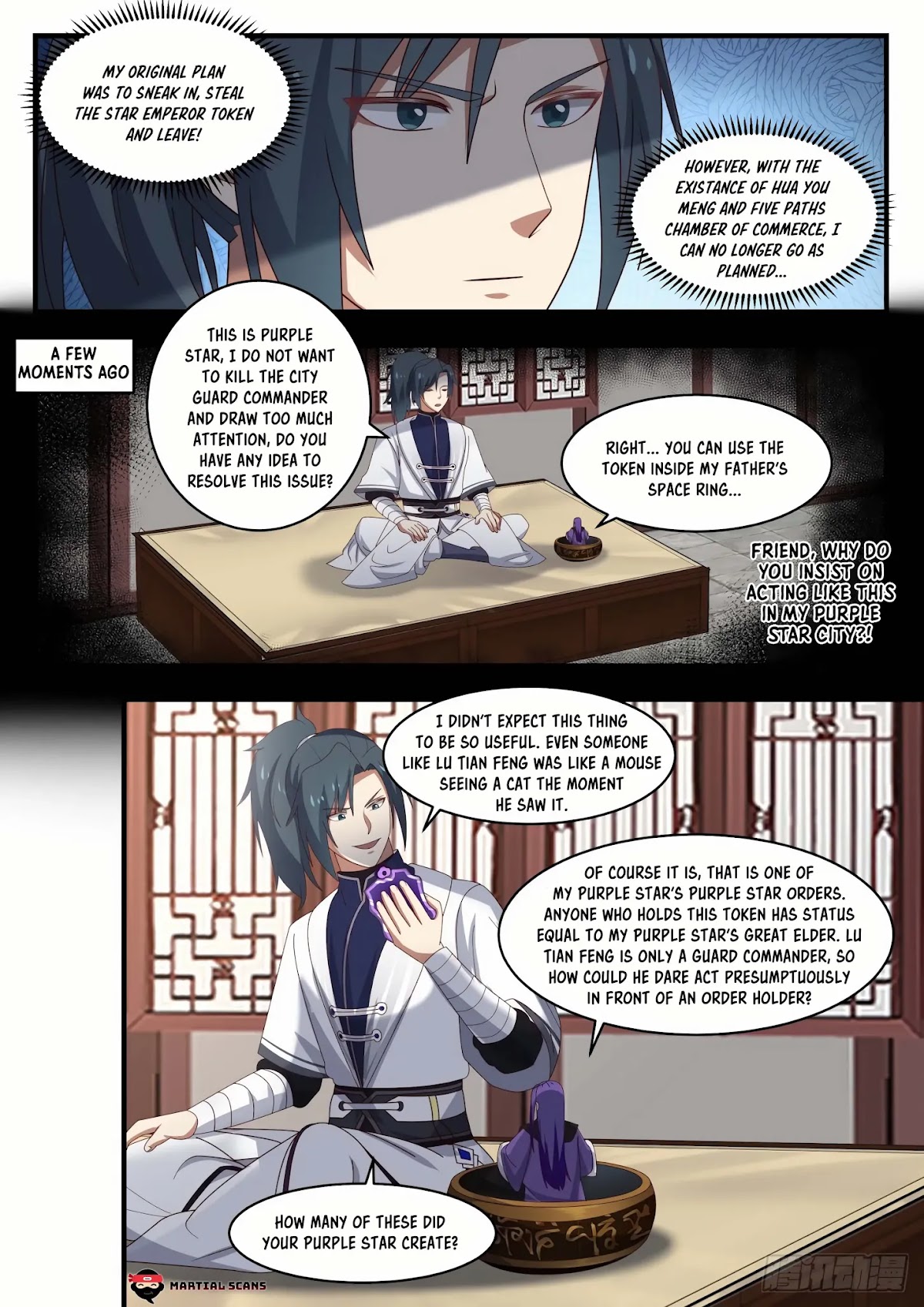 Martial Peak Chapter 1505 page 8 - Chapter 1505: Purple Star Order