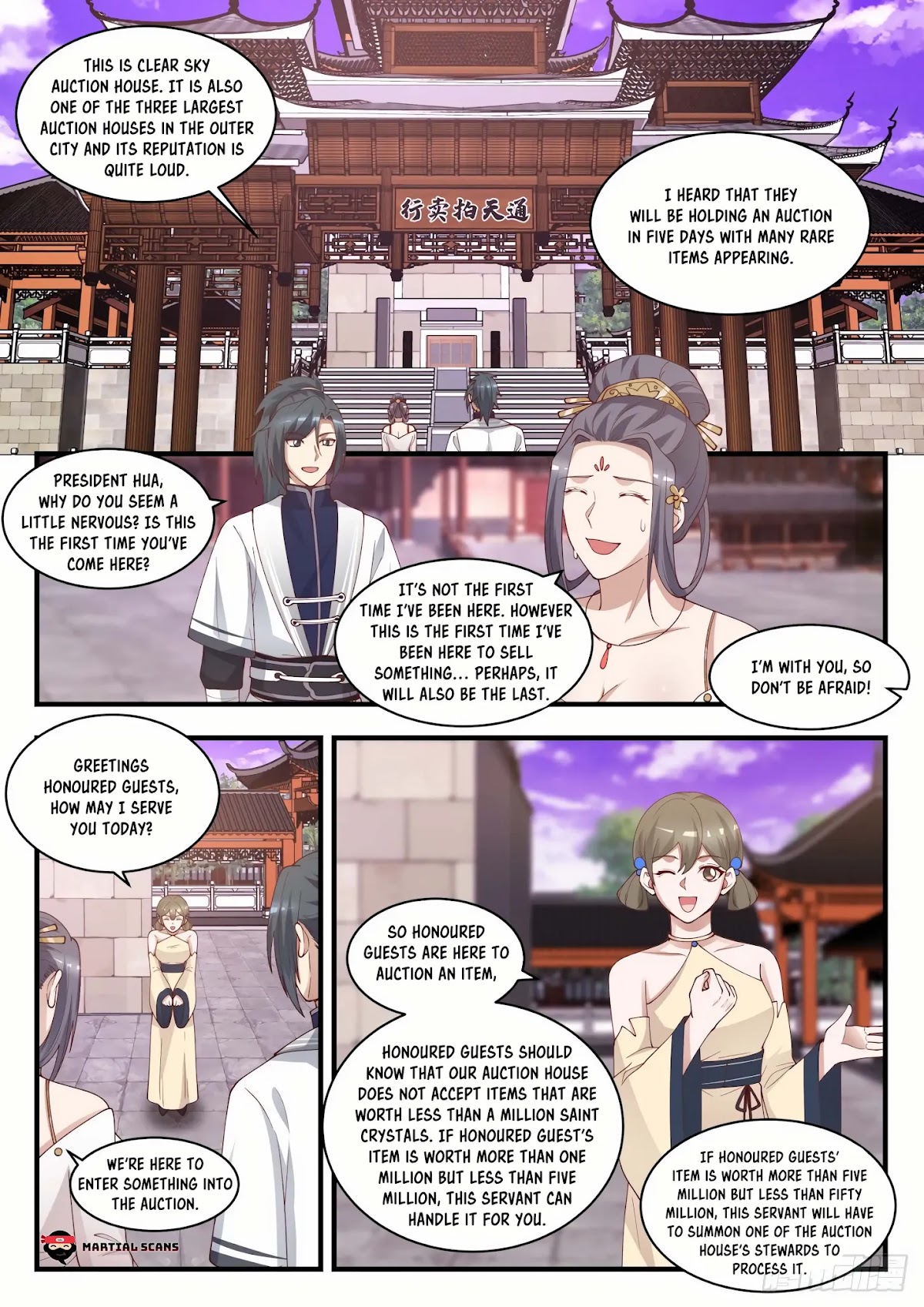 Martial Peak Chapter 1507 page 3 - Chapter 1507: Clear Sky Auction House