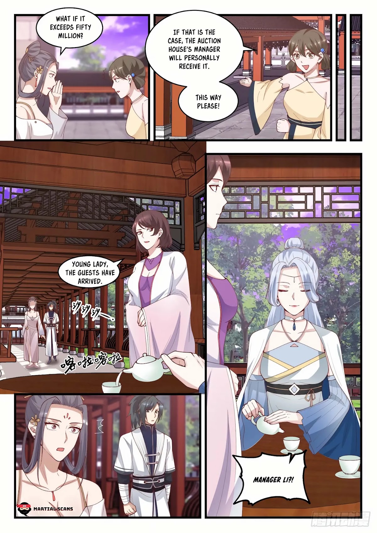Martial Peak Chapter 1507 page 4 - Chapter 1507: Clear Sky Auction House