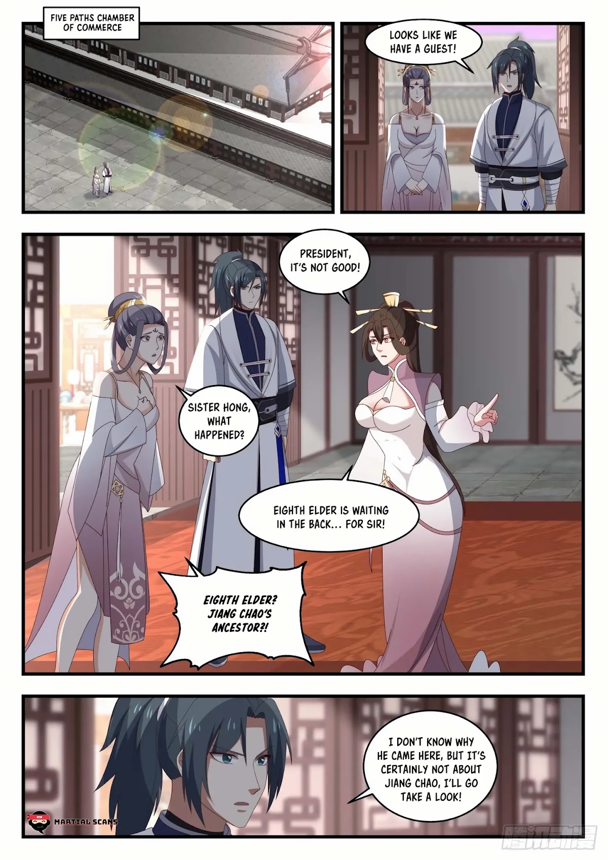 Martial Peak Chapter 1509 page 5 - Chapter 1509: Eighth Elder