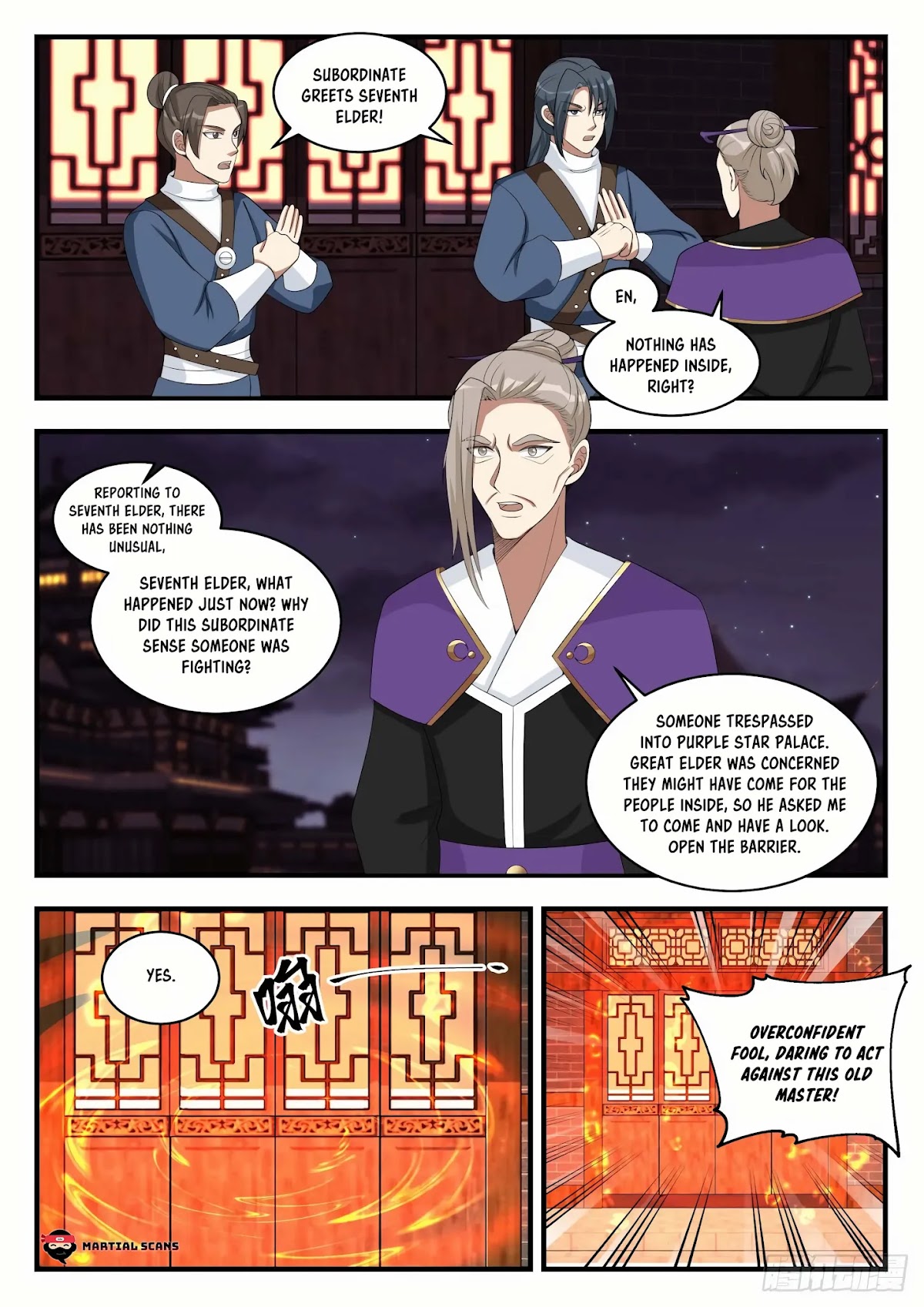 Martial Peak Chapter 1510 page 10 - Chapter 1510: Infiltrating Purple Star Palace