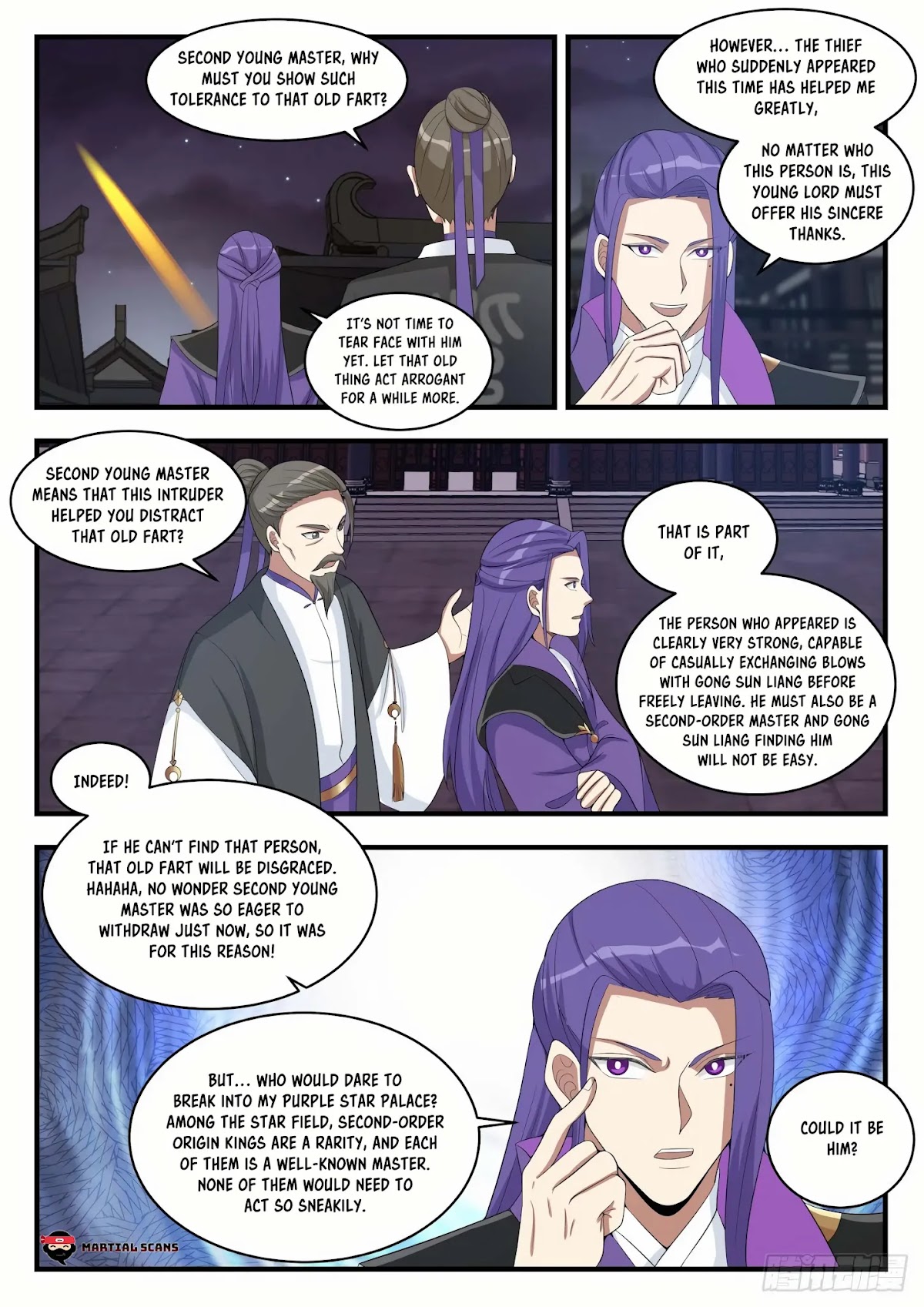 Martial Peak Chapter 1510 page 8 - Chapter 1510: Infiltrating Purple Star Palace