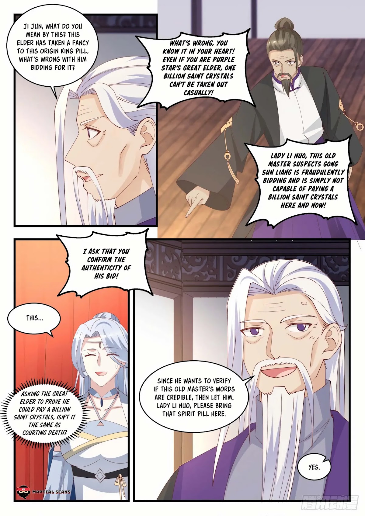 Martial Peak Chapter 1512 page 10 - Chapter 1512: Fraudulent Bid