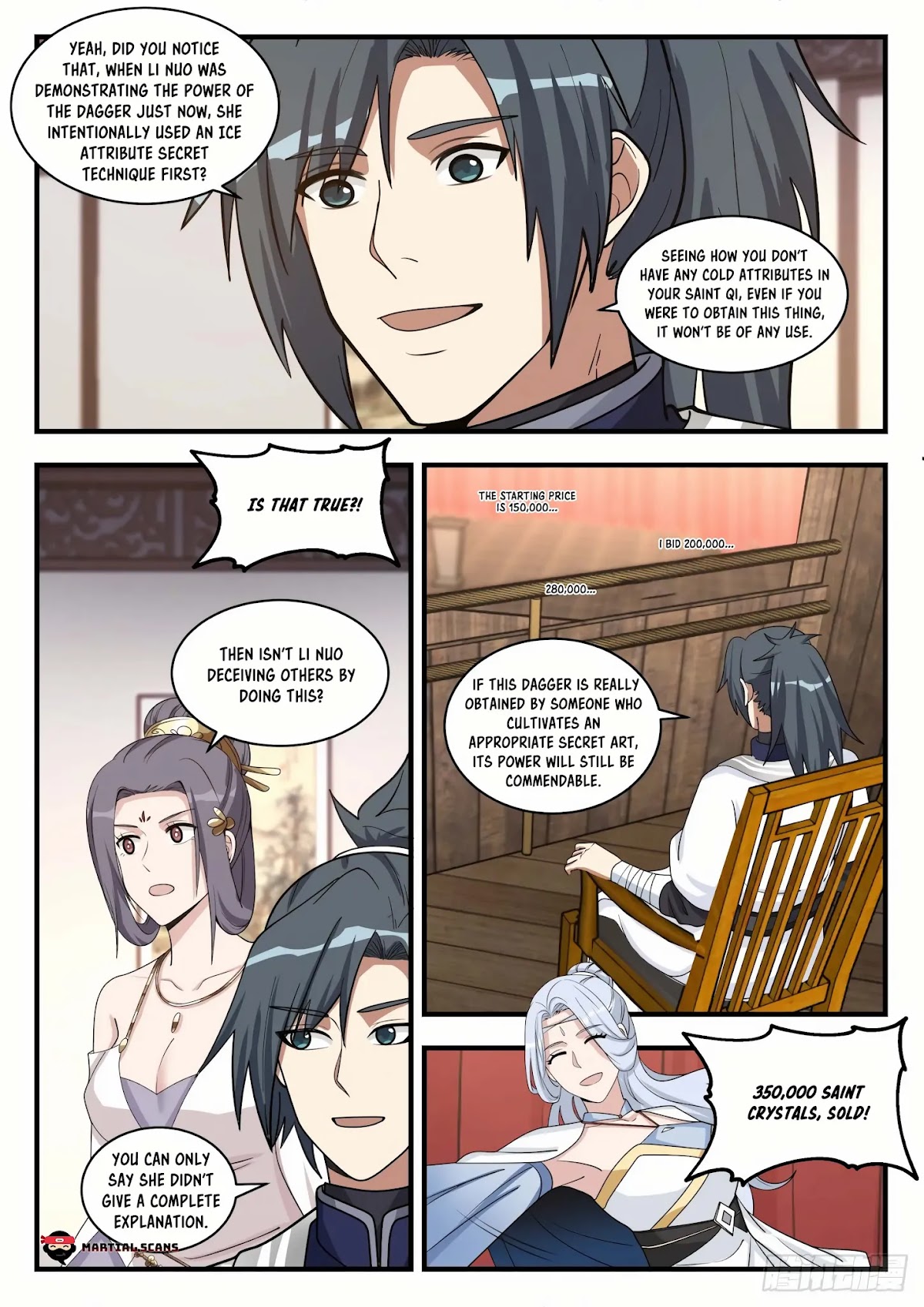 Martial Peak Chapter 1512 page 3 - Chapter 1512: Fraudulent Bid