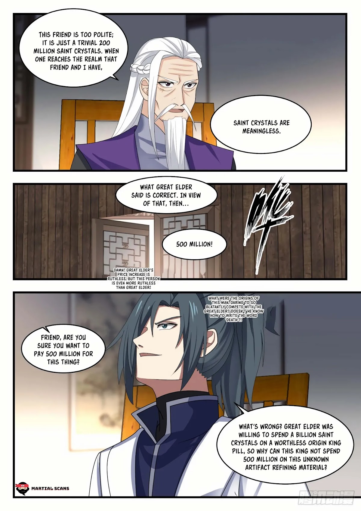 Martial Peak Chapter 1513 page 10 - Chapter 1513: Bidding