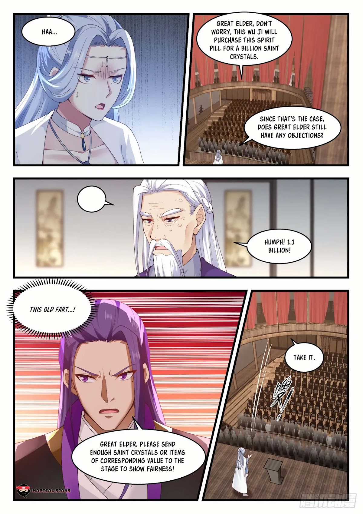 Martial Peak Chapter 1514 page 4 - Chapter 1514: How Many Origin King Pills Does He Have?