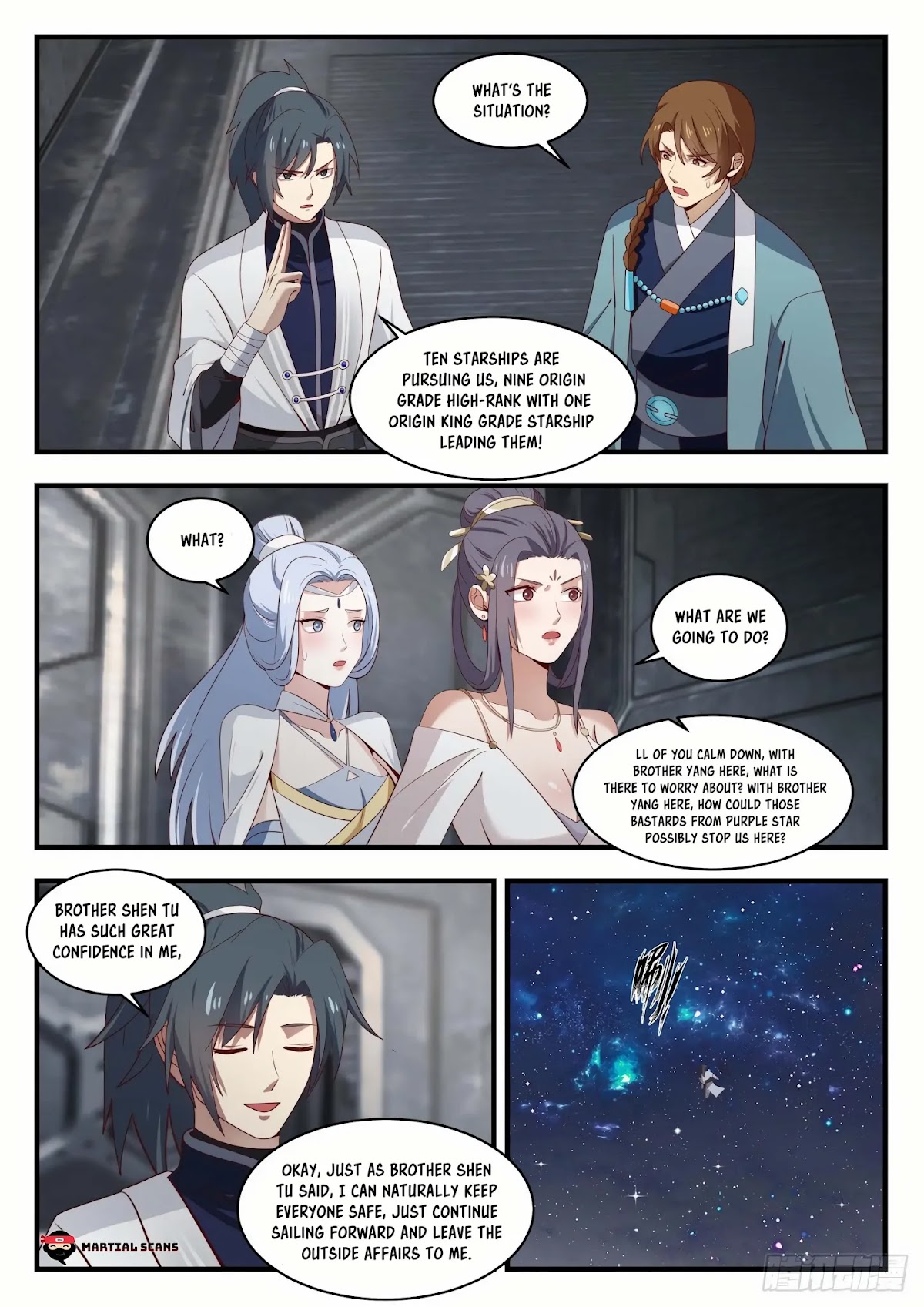 Martial Peak Chapter 1523 page 5 - Chapter 1523: Escape Into The Void