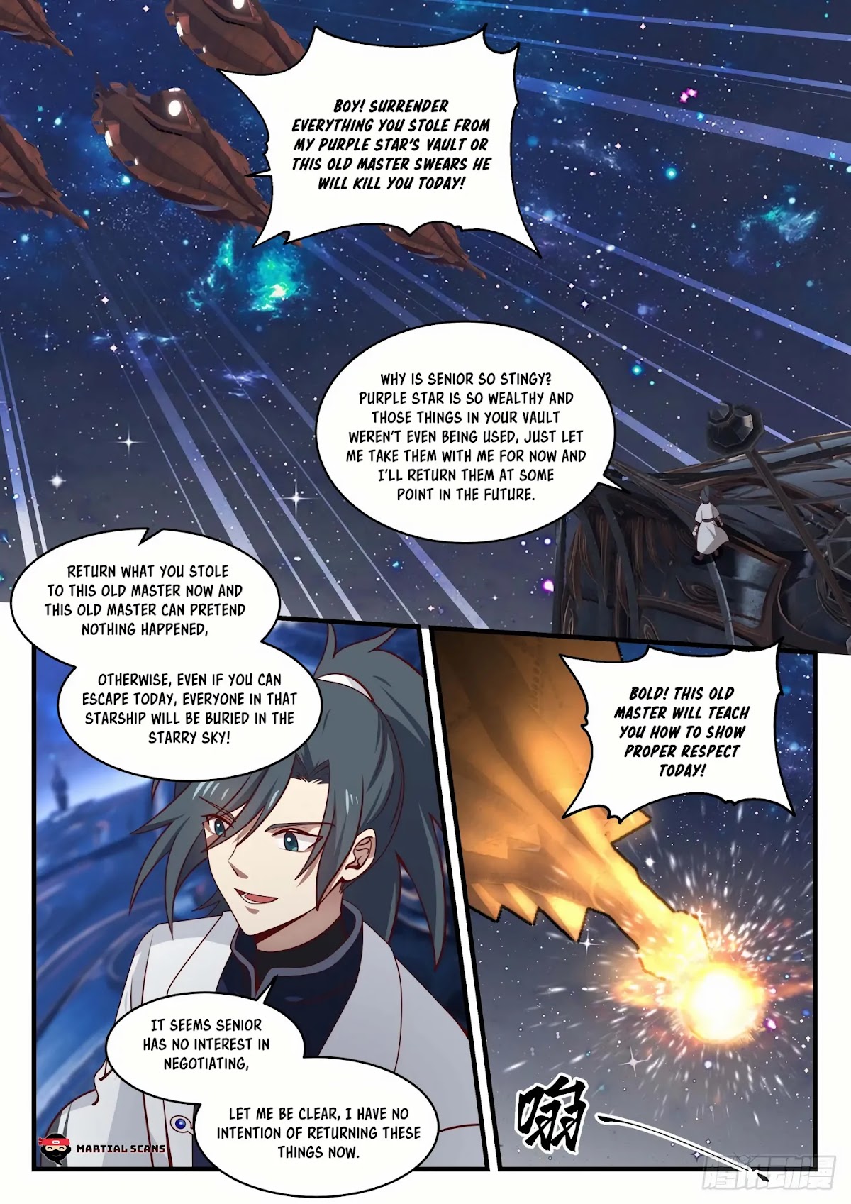 Martial Peak Chapter 1523 page 6 - Chapter 1523: Escape Into The Void