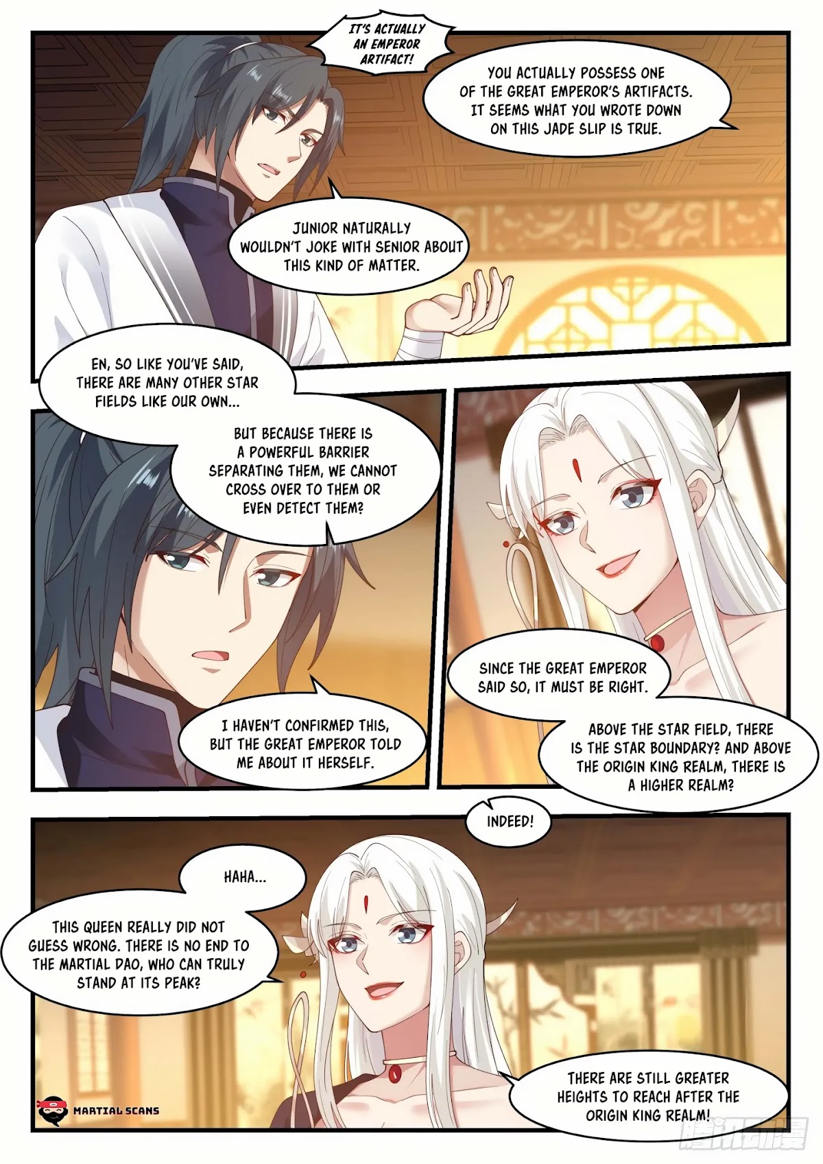Martial Peak Chapter 1530 page 5 - Chapter 1530: Private Talk