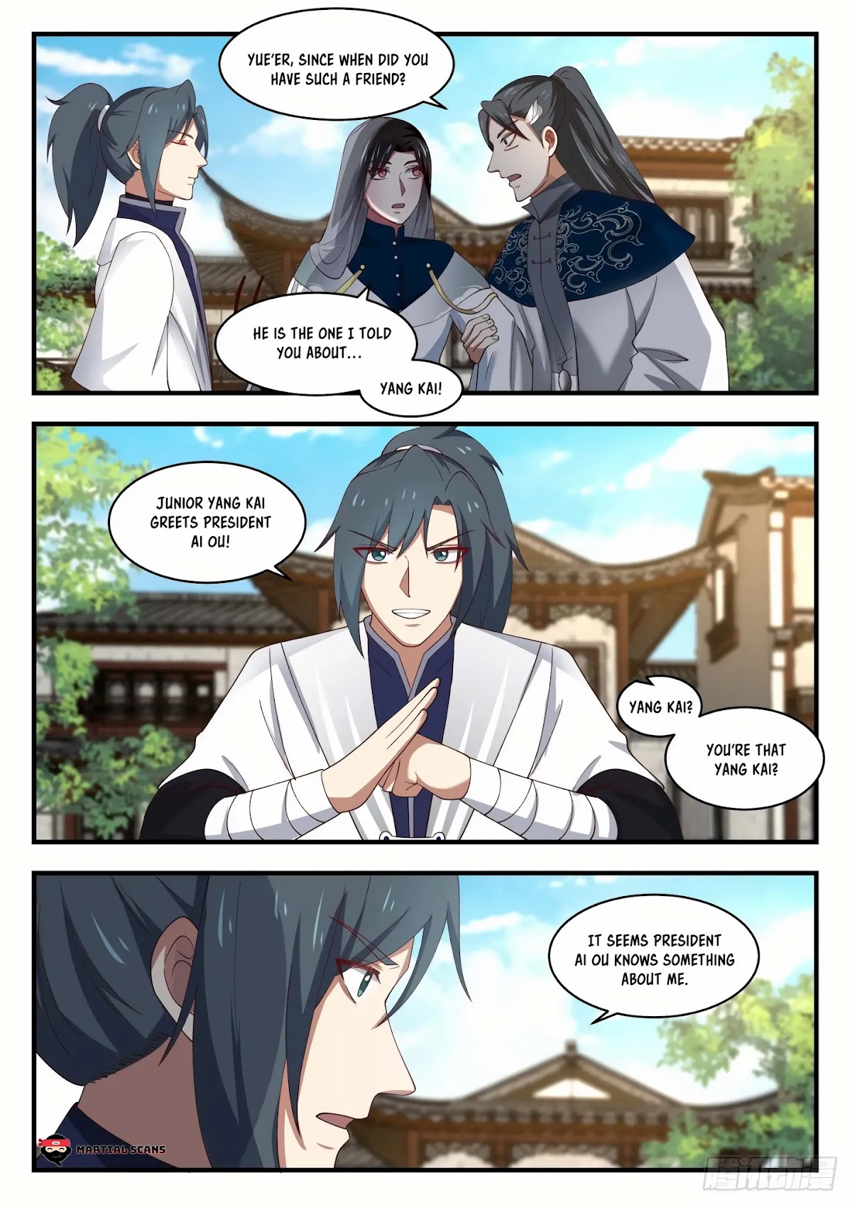 Martial Peak Chapter 1534 page 4 - Chapter 1534: You’re That Yang Kai?